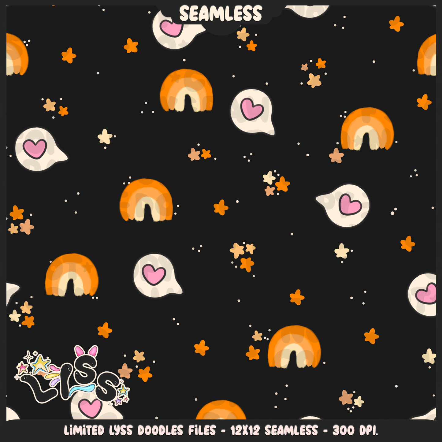 2023 - Lyss Doodles - Seamless - Coordinates - Fun Kids - 23LD017
