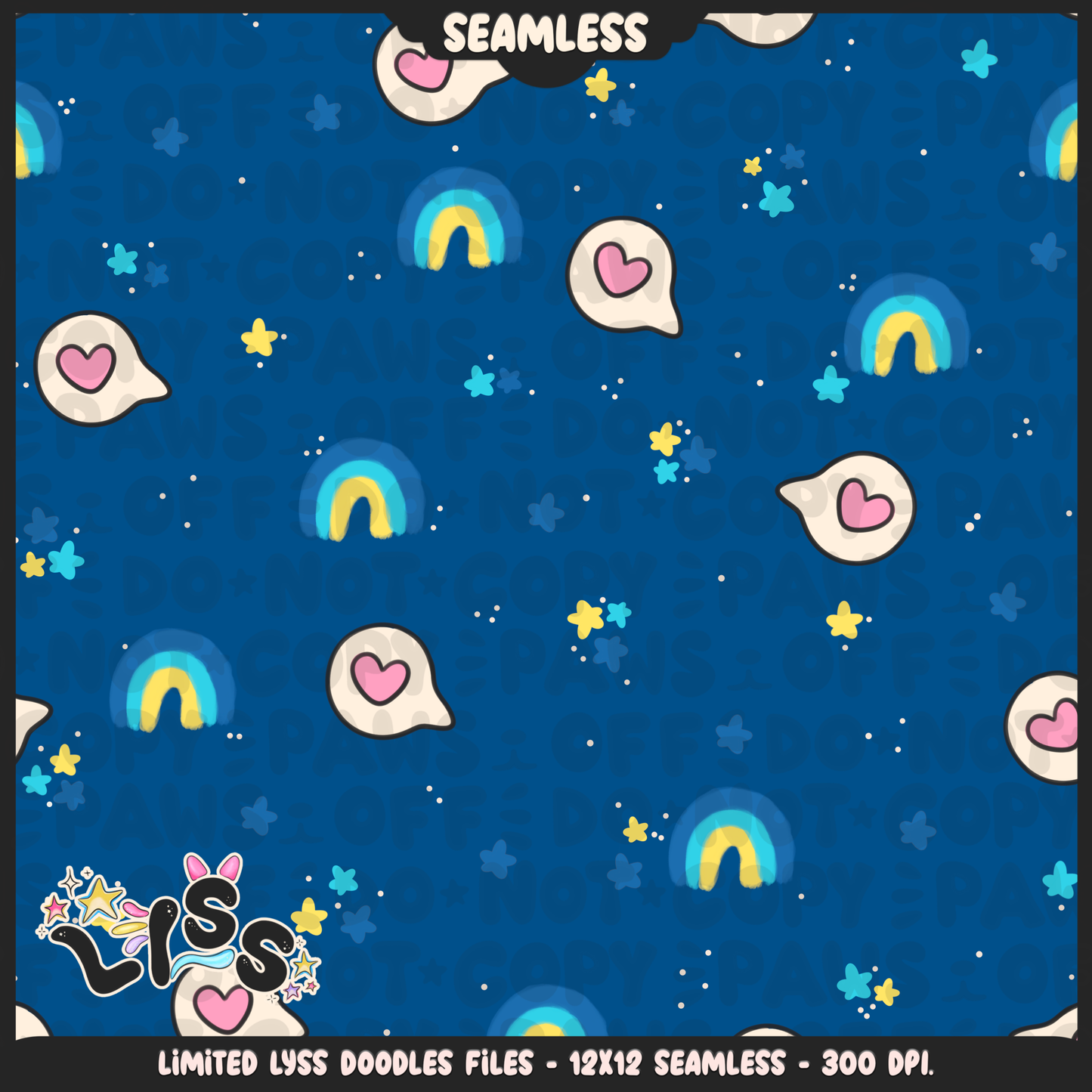 2023 - Lyss Doodles - Seamless - Coordinates - Fun Kids - 23LD017