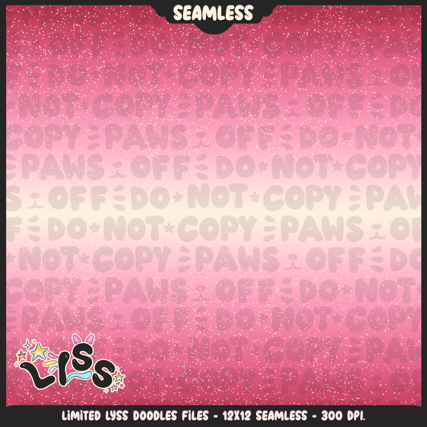 2023 - Lyss Doodles - Seamless - Coordinates - Lovers - 23LD018