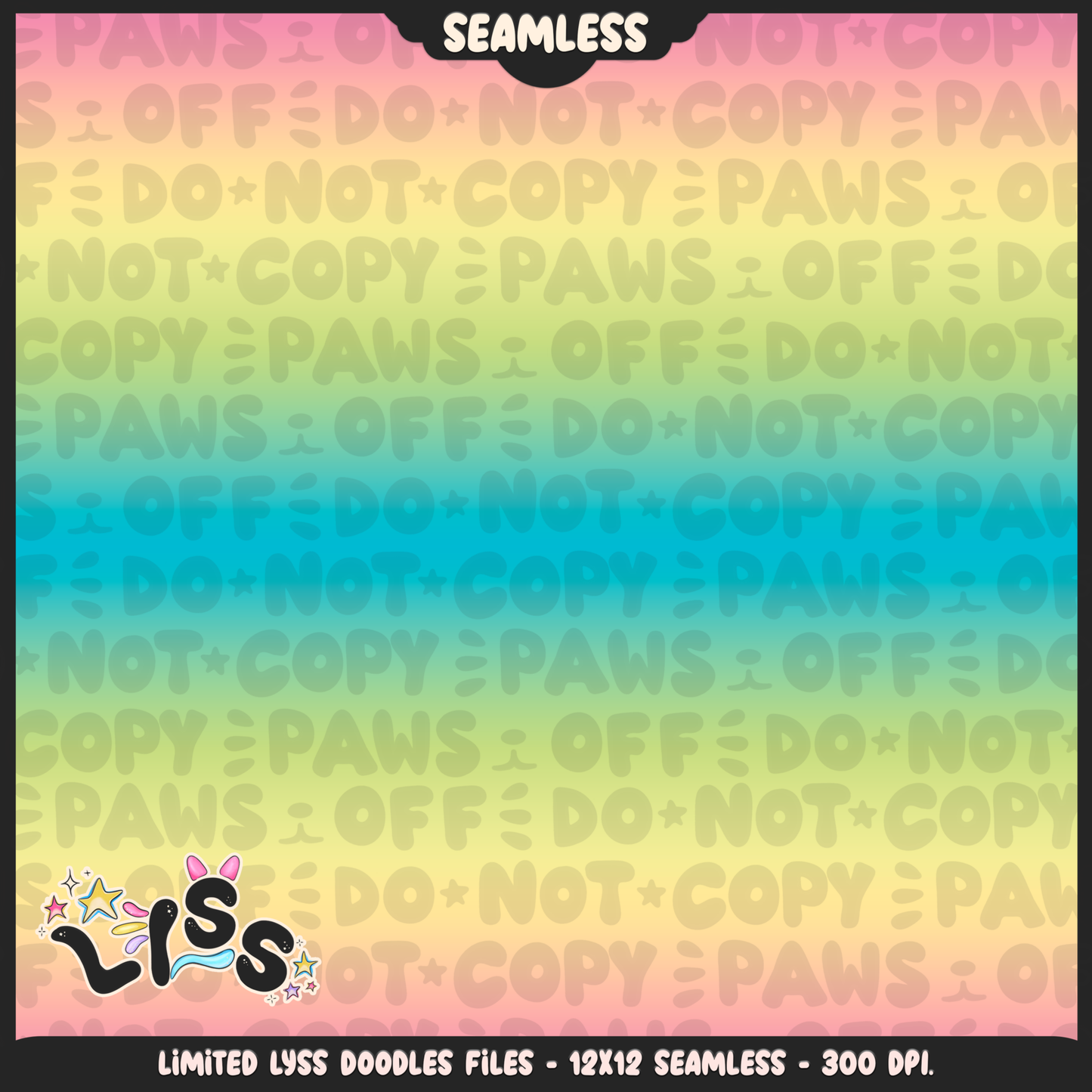 2023 - Lyss Doodles - Seamless - Coordinates - Block Game - Cutesy Village - 23LD019