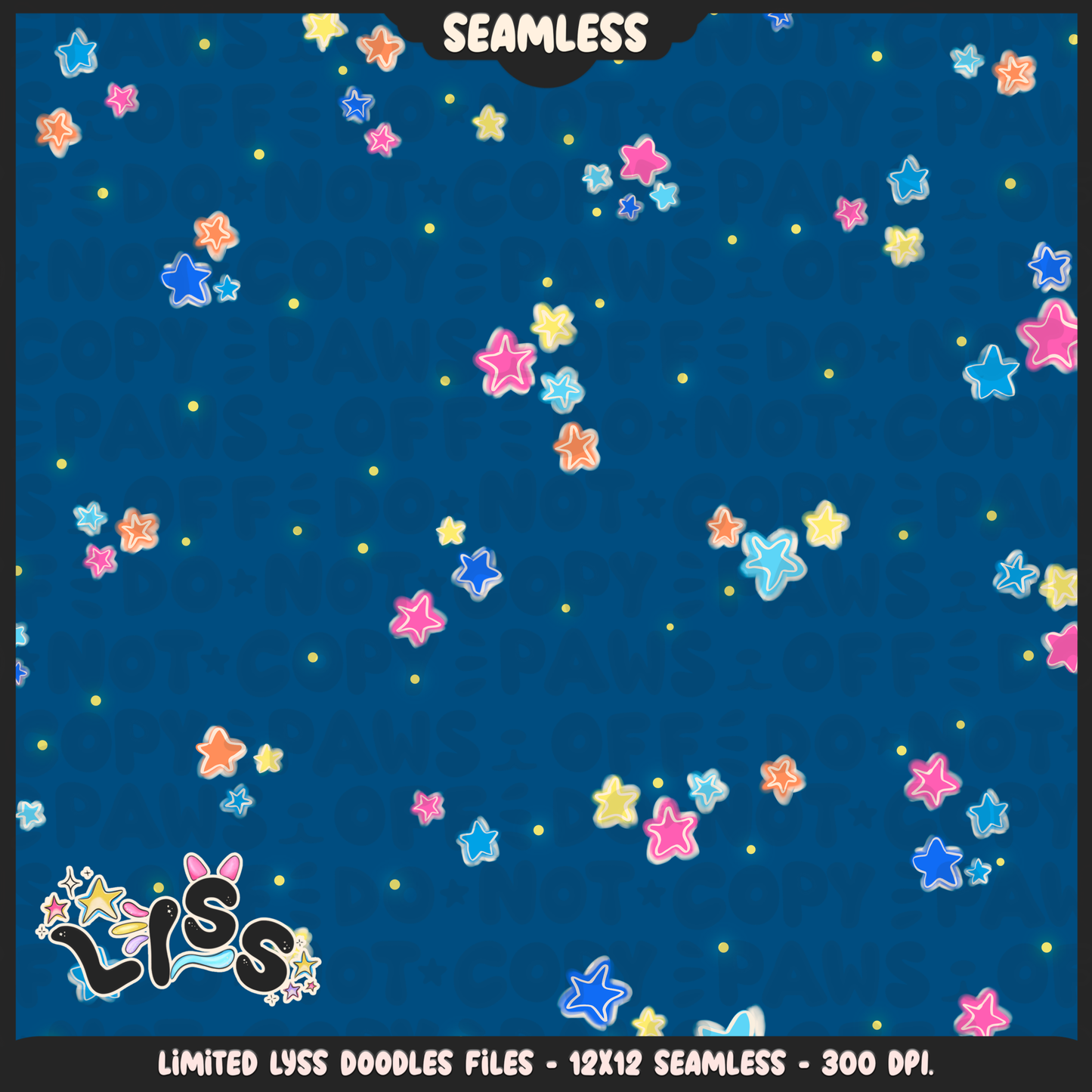 2023 - Lyss Doodles - Seamless - Coordinates - Retro Games - 23LD020