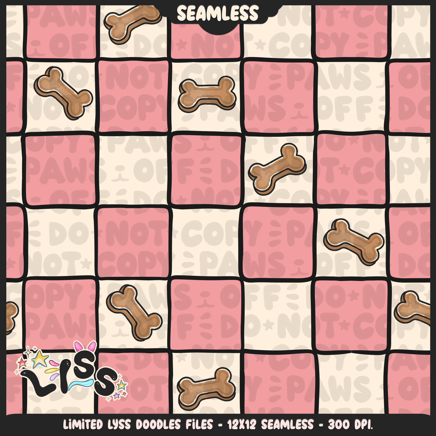 2024 - Lyss Doodles - Coordinates - Nightmare Baking - 24LD016