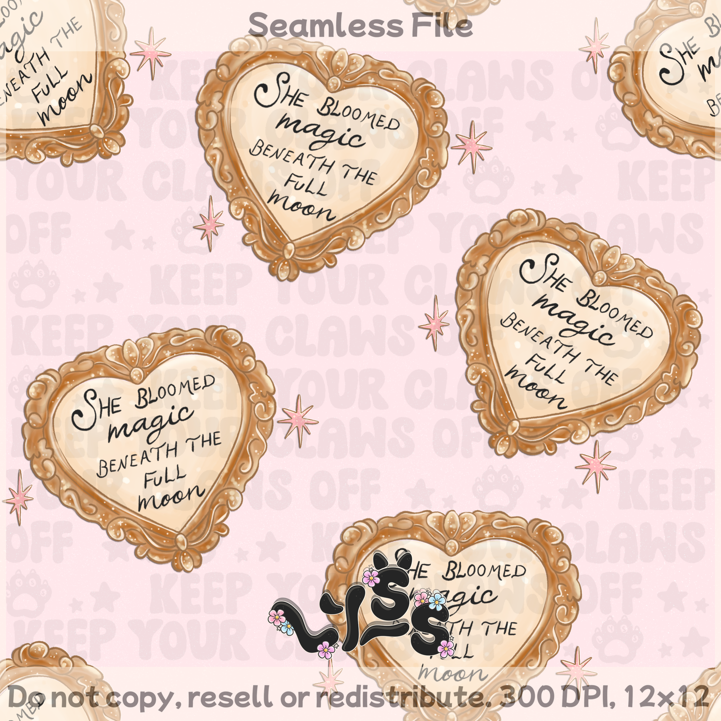 2025 - Lyss Doodles - Coordinates - Blush & Broom - 25LD053