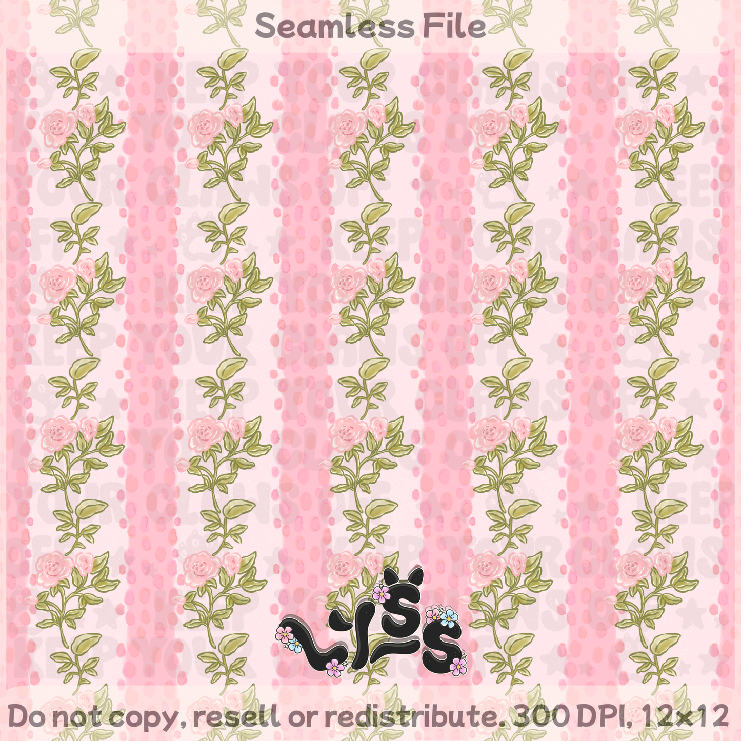 2025 - Lyss Doodles - Coordinates - Blush & Broom - 25LD053