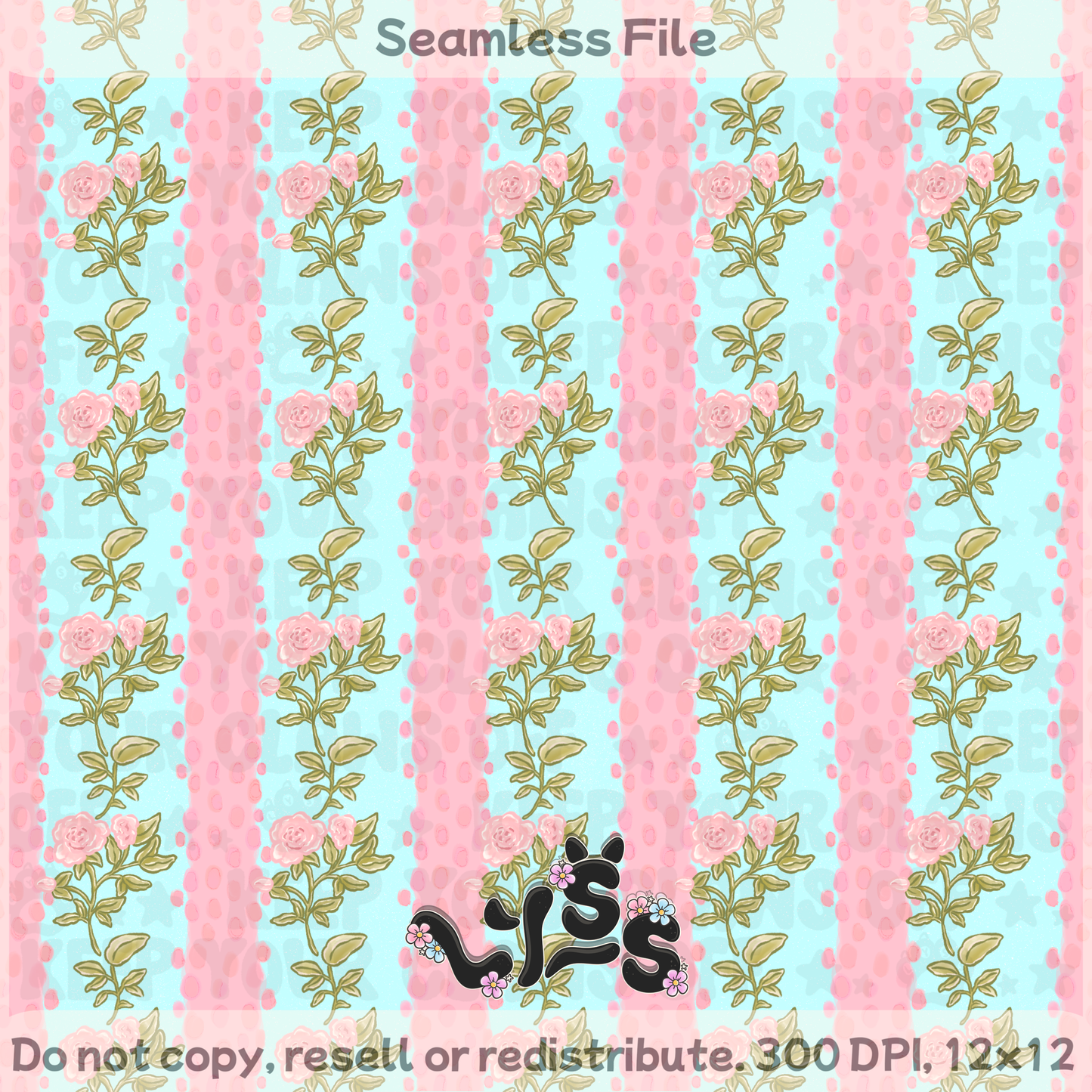 2025 - Lyss Doodles - Coordinates - Blush & Broom - 25LD053