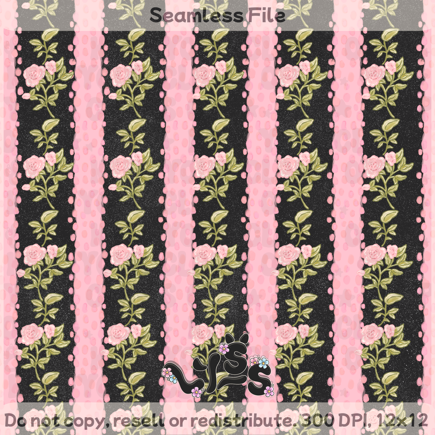 2025 - Lyss Doodles - Coordinates - Blush & Broom - 25LD053