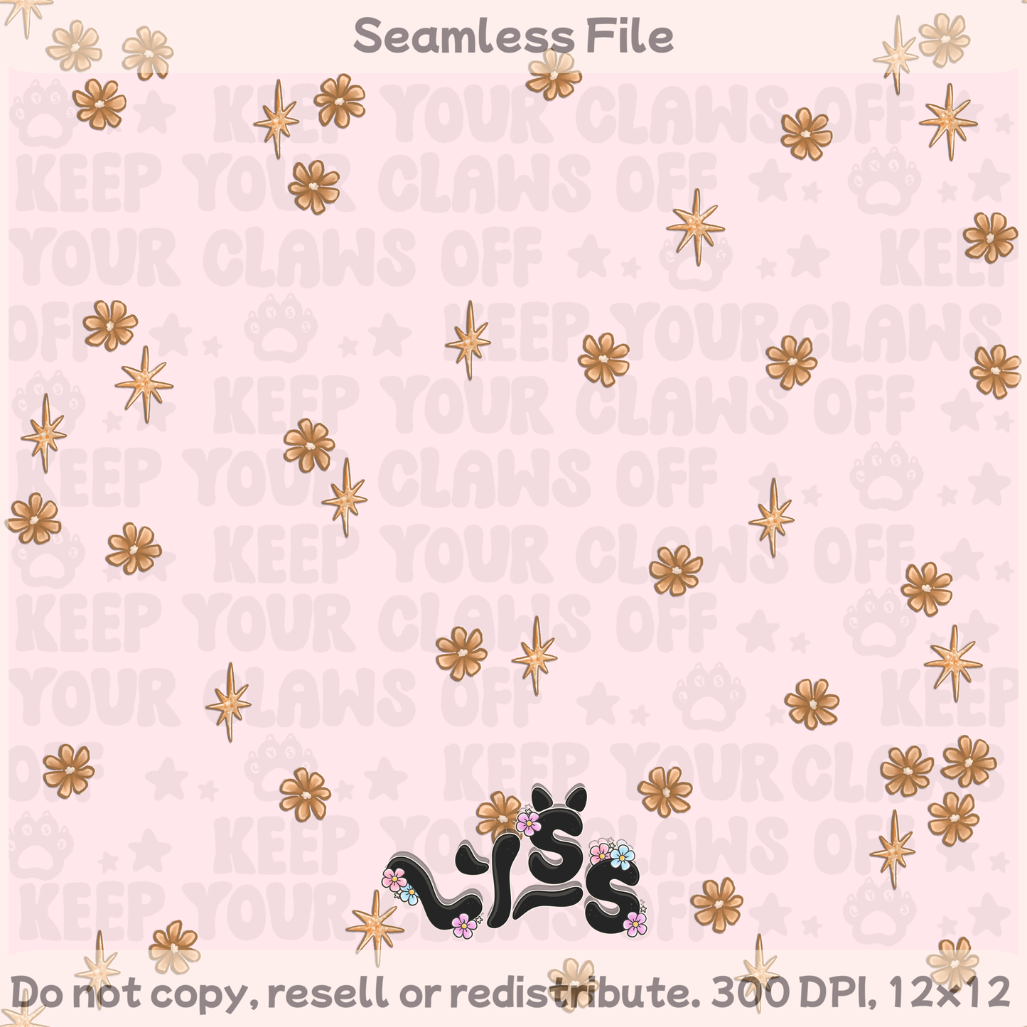 2025 - Lyss Doodles - Coordinates - Blush & Cornfield - 25LD057