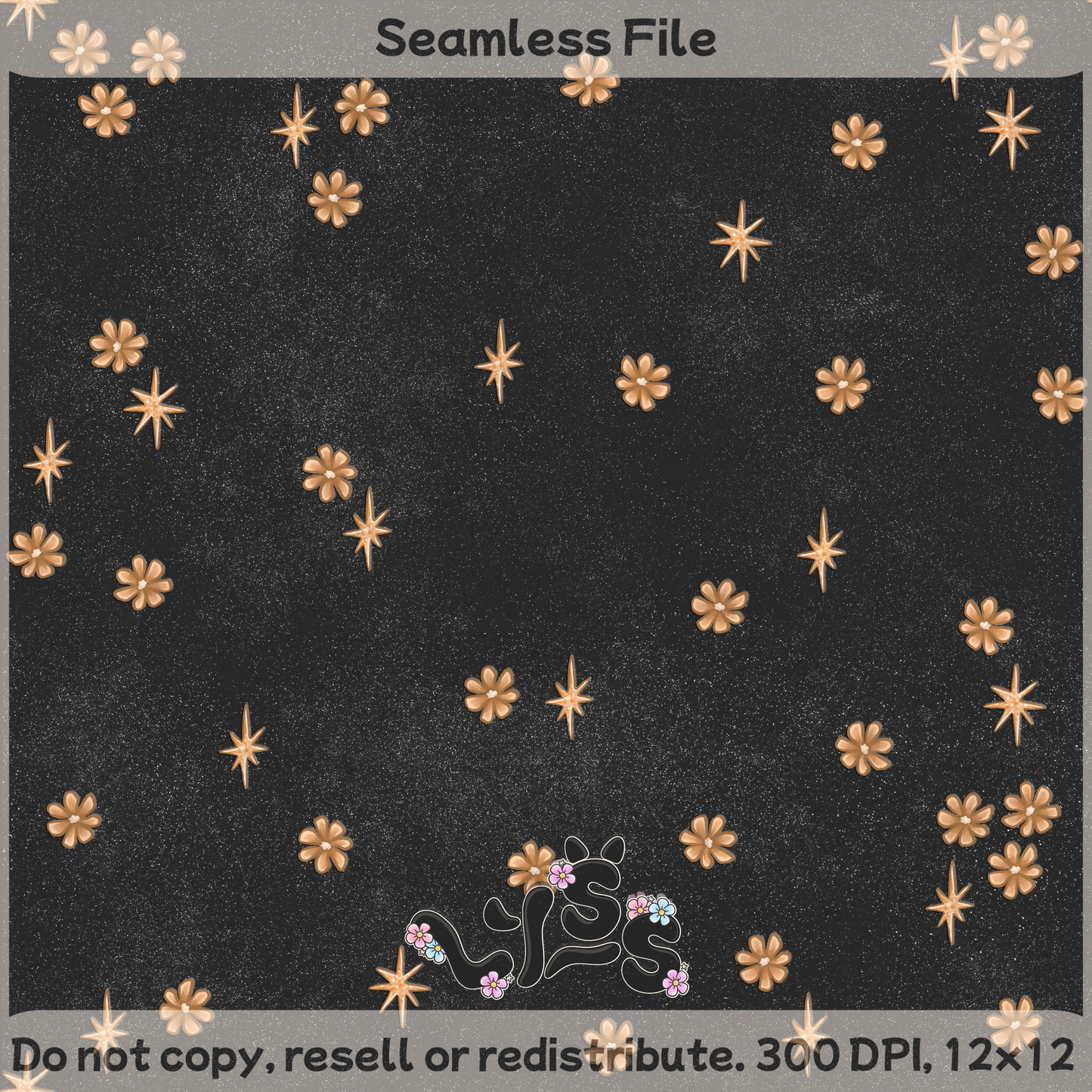 2025 - Lyss Doodles - Coordinates - Blush & Cornfield - 25LD057