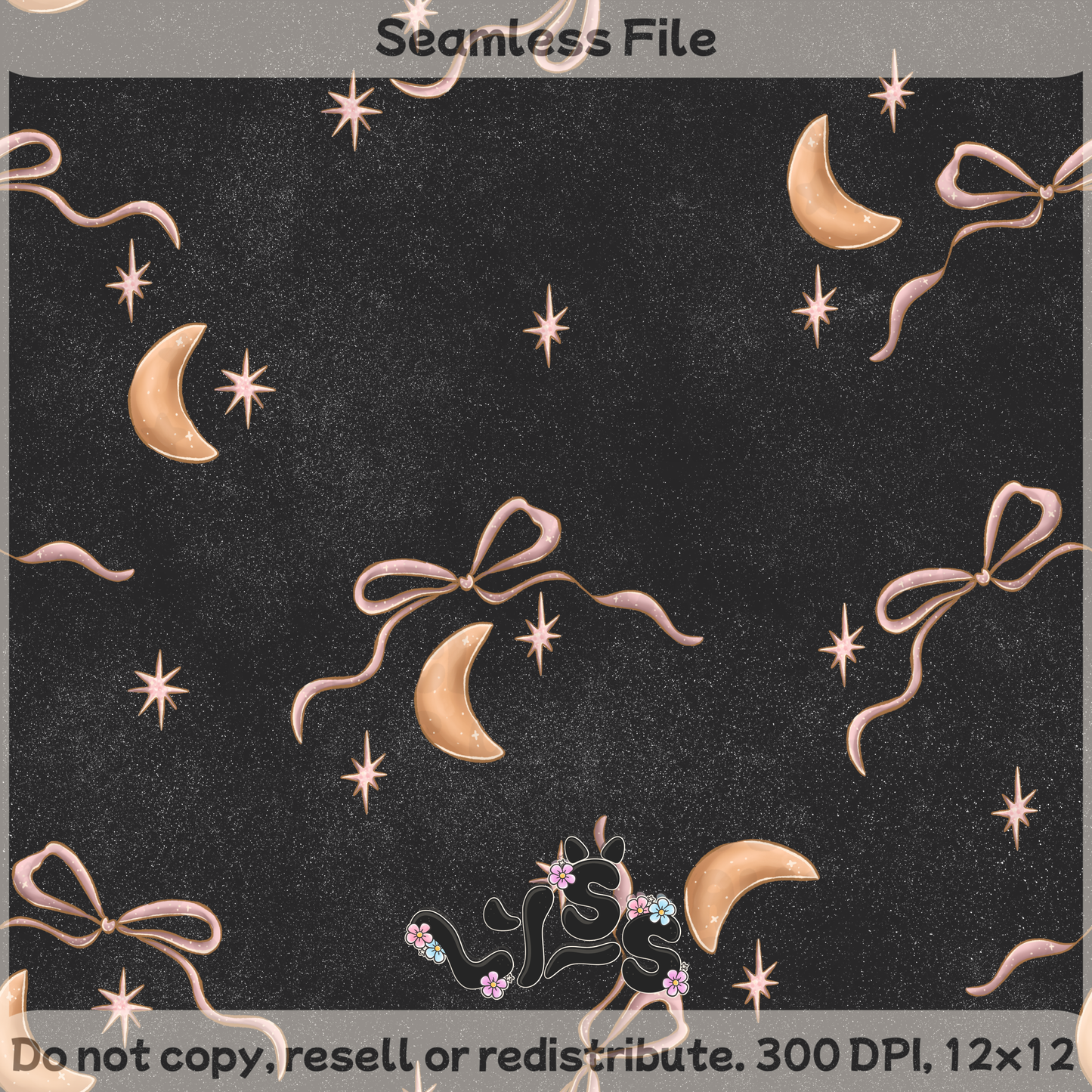 2025 - Lyss Doodles - Coordinates - Blush & Moth - 25LD058