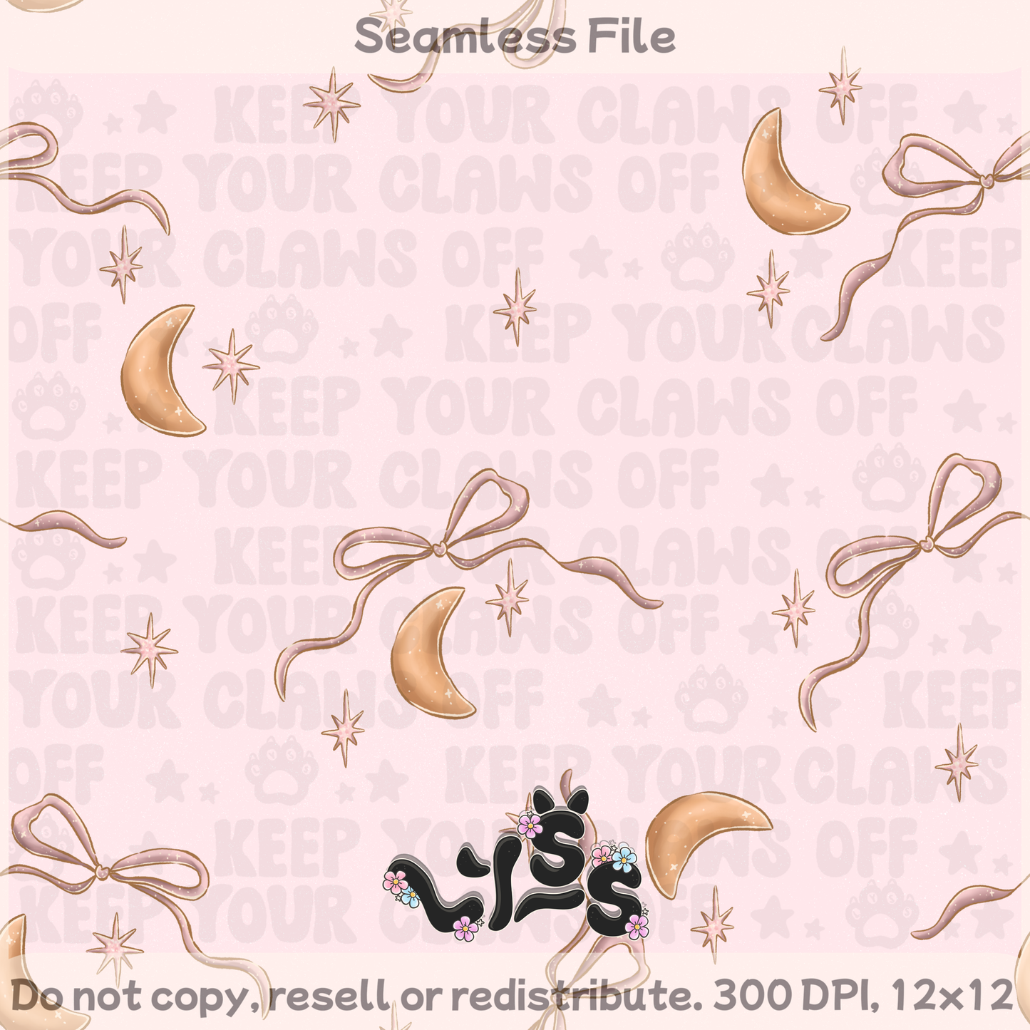 2025 - Lyss Doodles - Coordinates - Blush & Moth - 25LD058