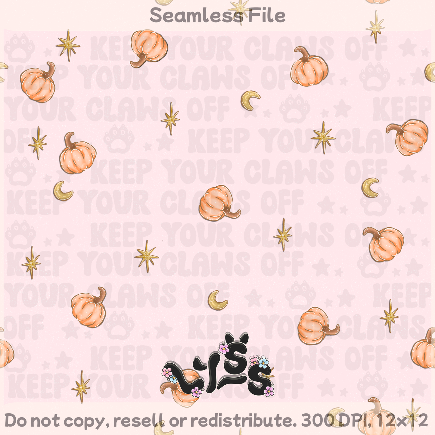 2025 - Lyss Doodles - Coordinates - Blush & Ravens Garden - 25LD056