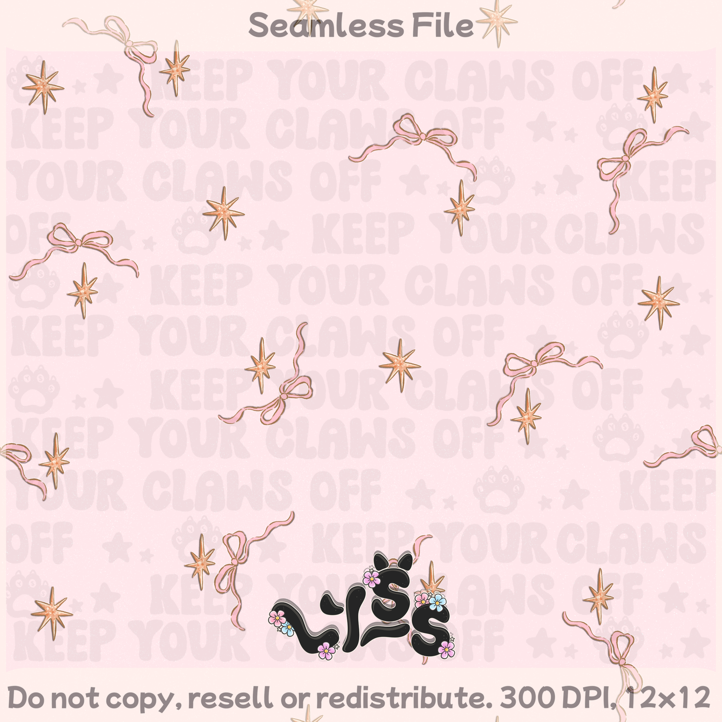 2025 - Lyss Doodles - Coordinates - Blush & Vanity - 25LD055