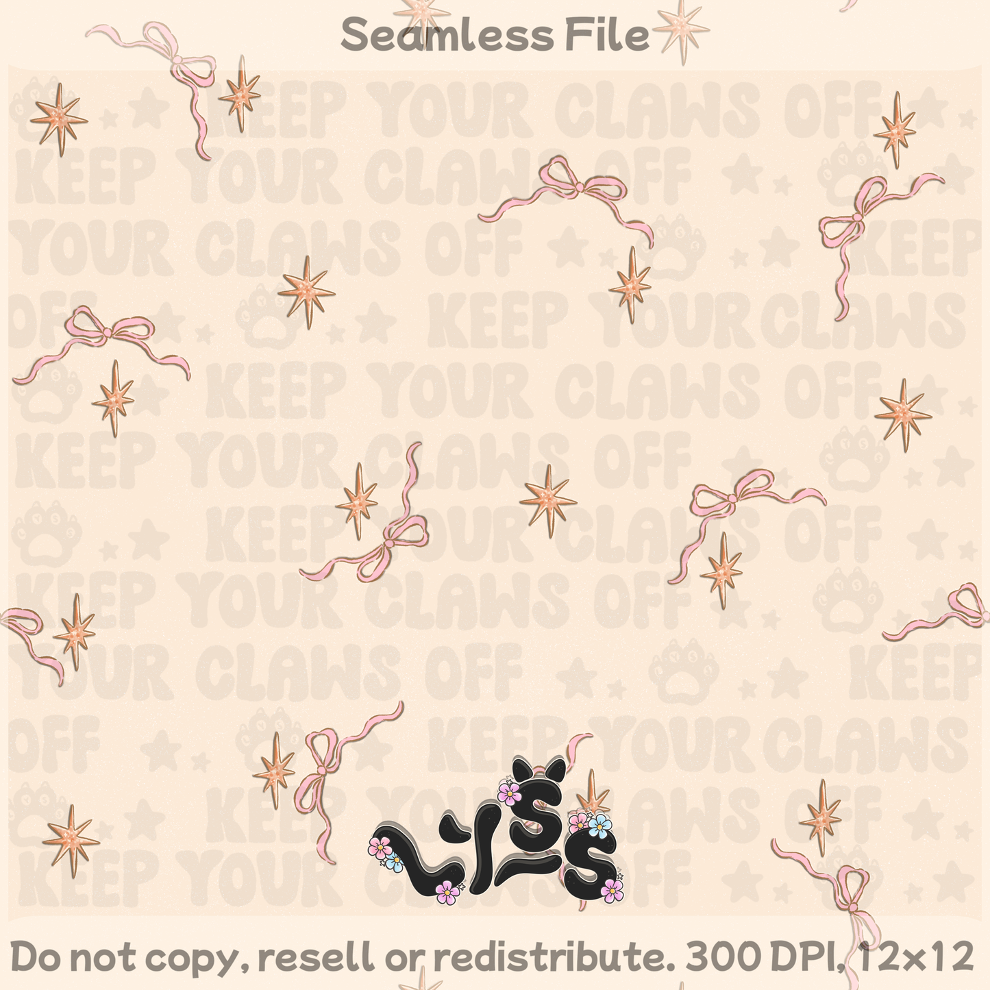 2025 - Lyss Doodles - Coordinates - Blush & Vanity - 25LD055