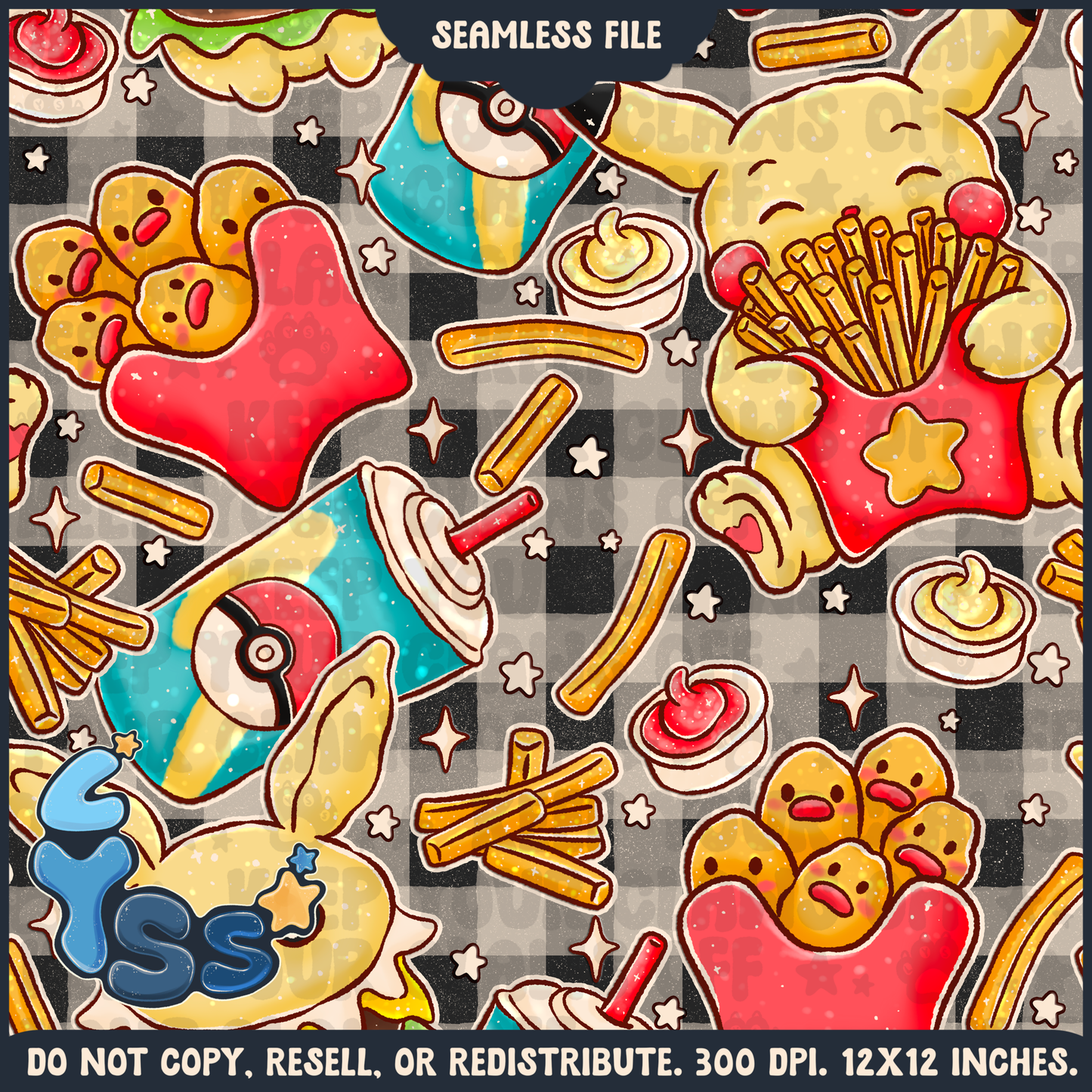 2025 - Lyss Doodles - BUNDLES - Colour Collab - Poke Diner - 25LD005