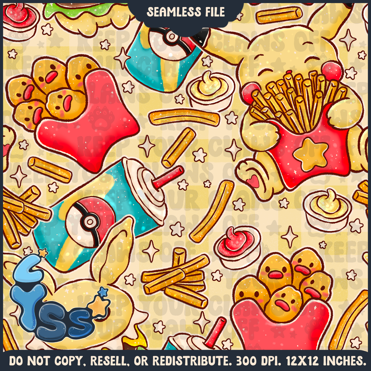 2025 - Lyss Doodles - BUNDLES - Colour Collab - Poke Diner - 25LD005