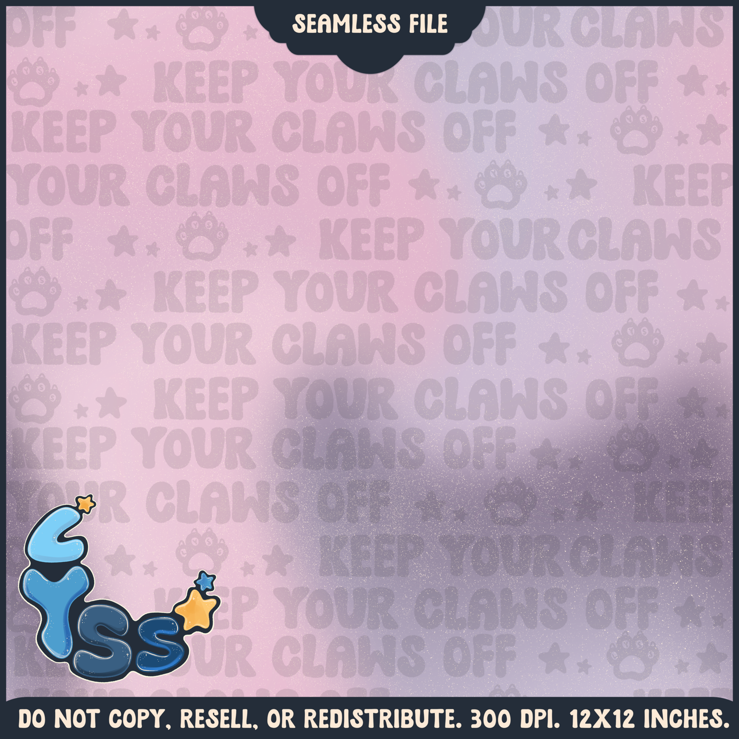 2025 - Lyss Doodles - Coordinates - Colour Collab - Moon Kitties - 25LD003