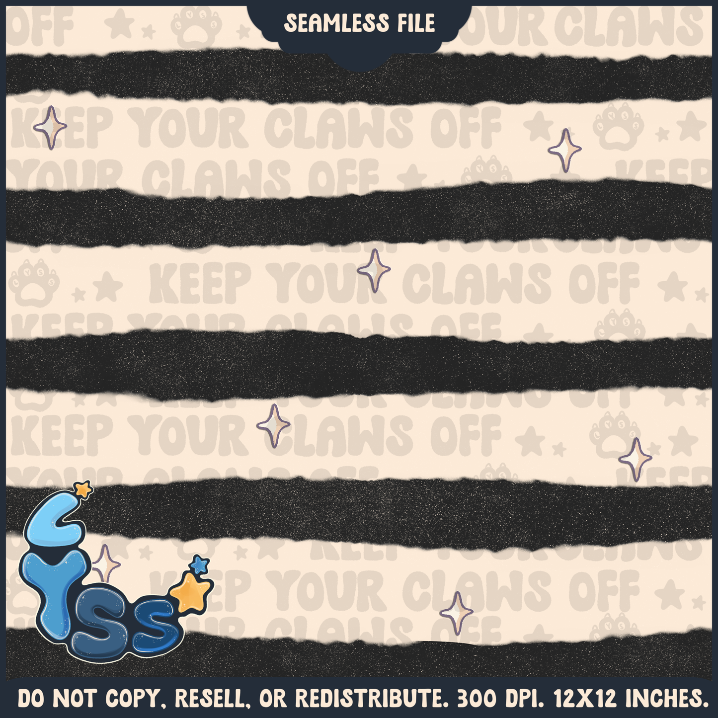 2025 - Lyss Doodles - Coordinates - Colour Collab - Moon Kitties - 25LD003