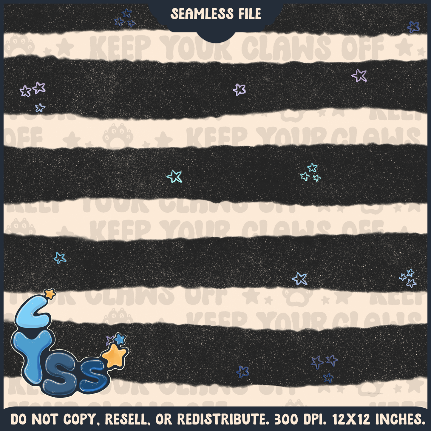 2025 - Lyss Doodles - Coordinates - Colour Collab - Monster - 25LD001