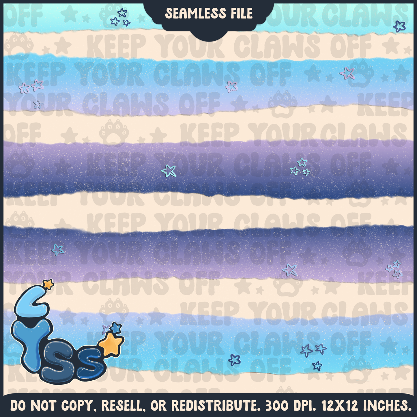 2025 - Lyss Doodles - Coordinates - Colour Collab - Monster - 25LD001