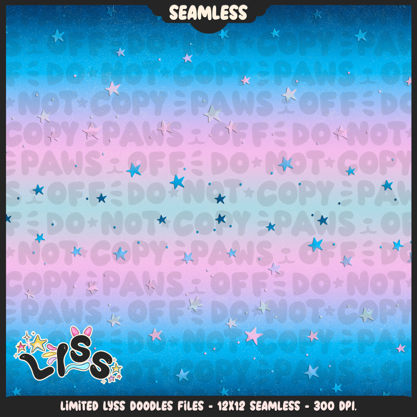 2024 - Lyss Doodles - Seamless - Coordinates - Skelly Bride Comic - 24LD075