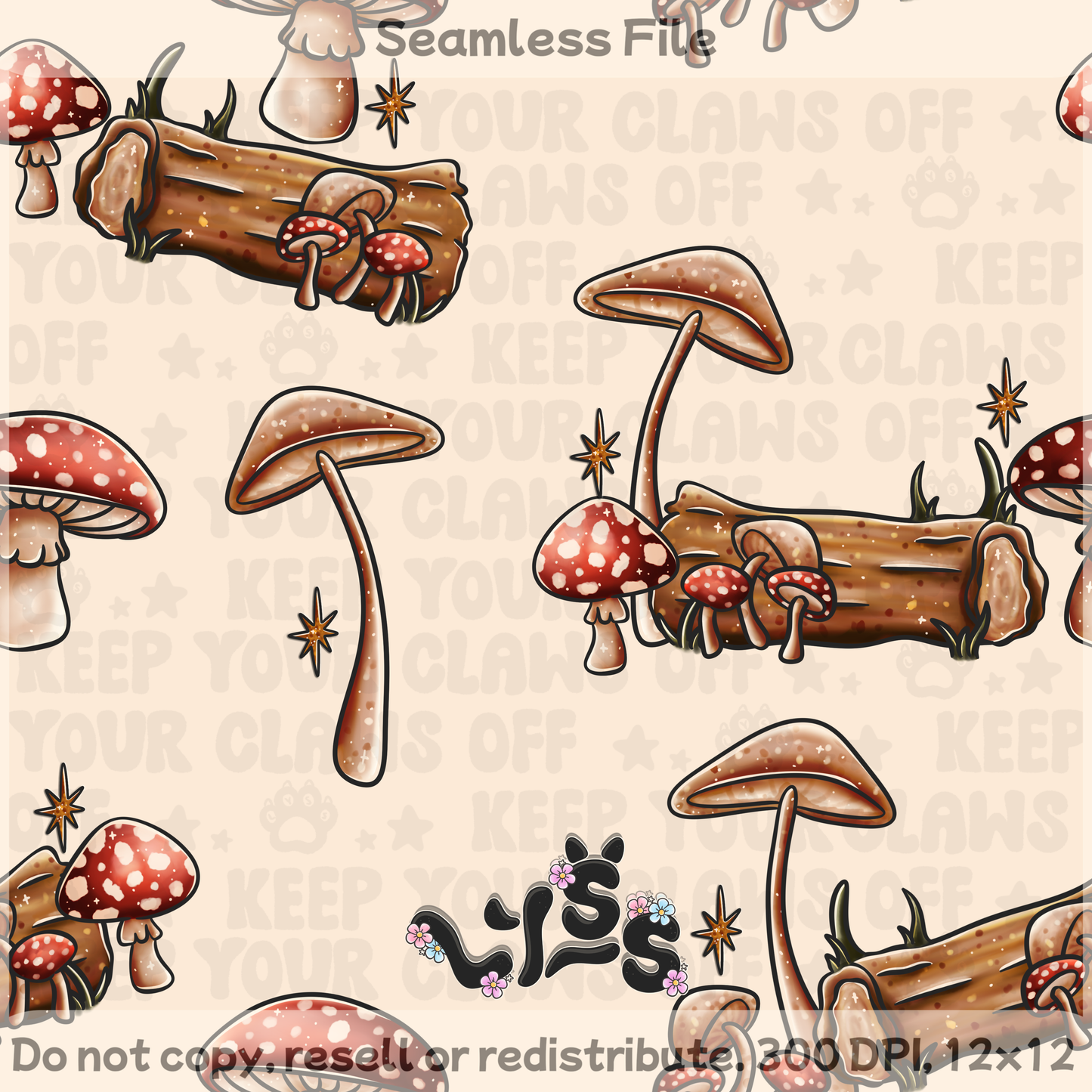 2025 - Lyss Doodles - Coordinates - Cub & Flora - 25LD048