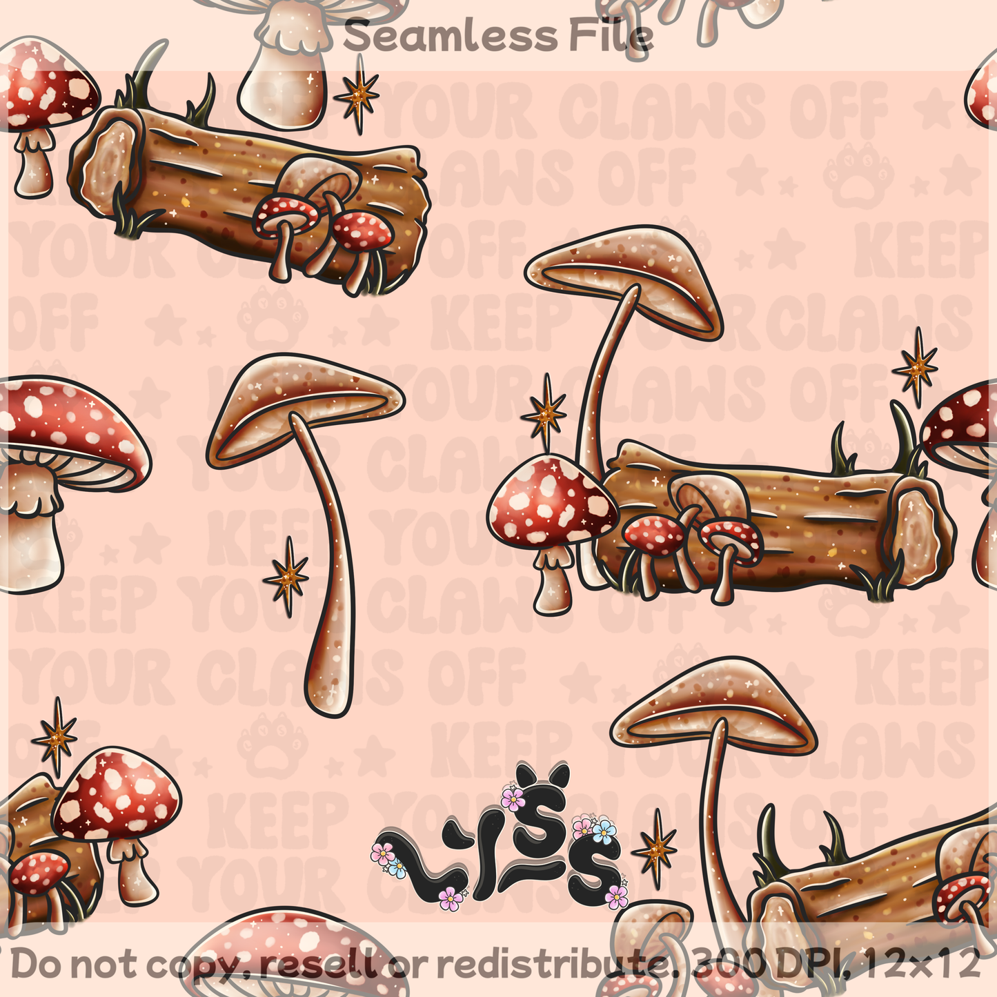 2025 - Lyss Doodles - Coordinates - Cub & Flora - 25LD048