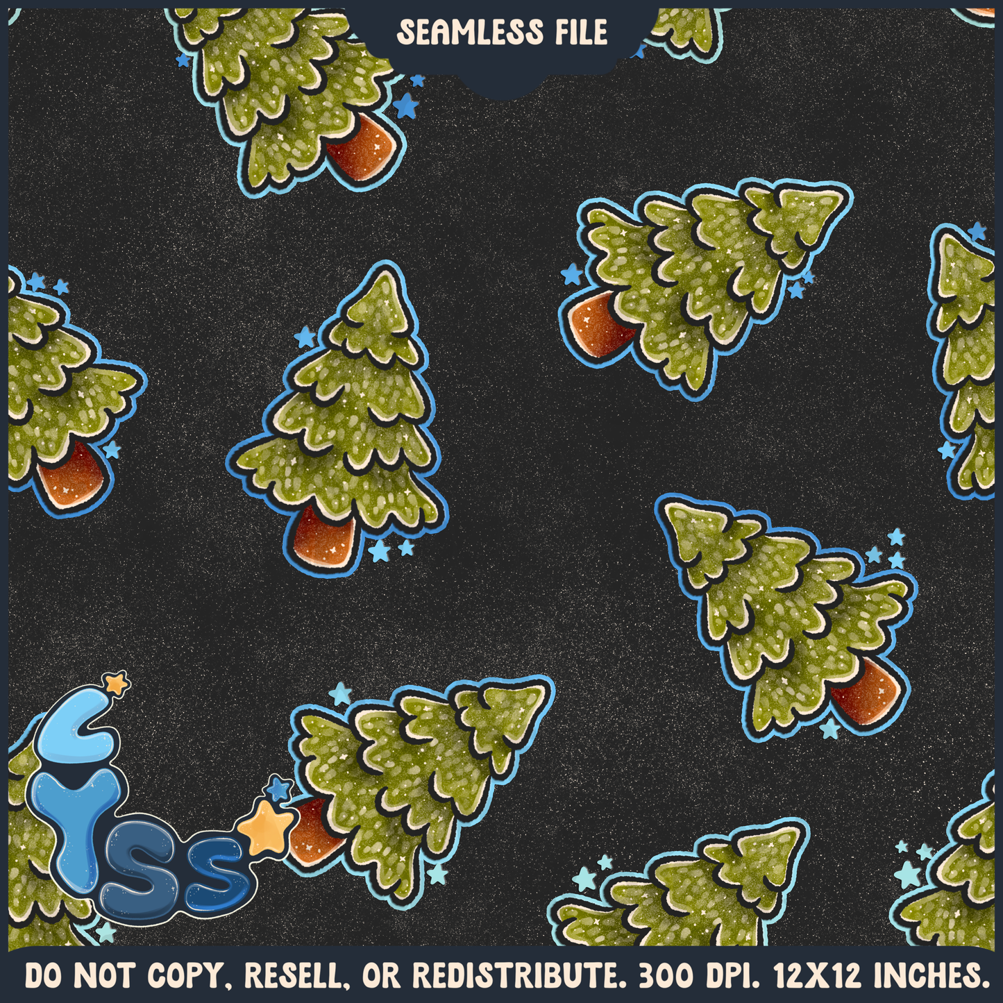 Lyss Doodles - Seamless Files - December 2024 Patreon - Collection #2