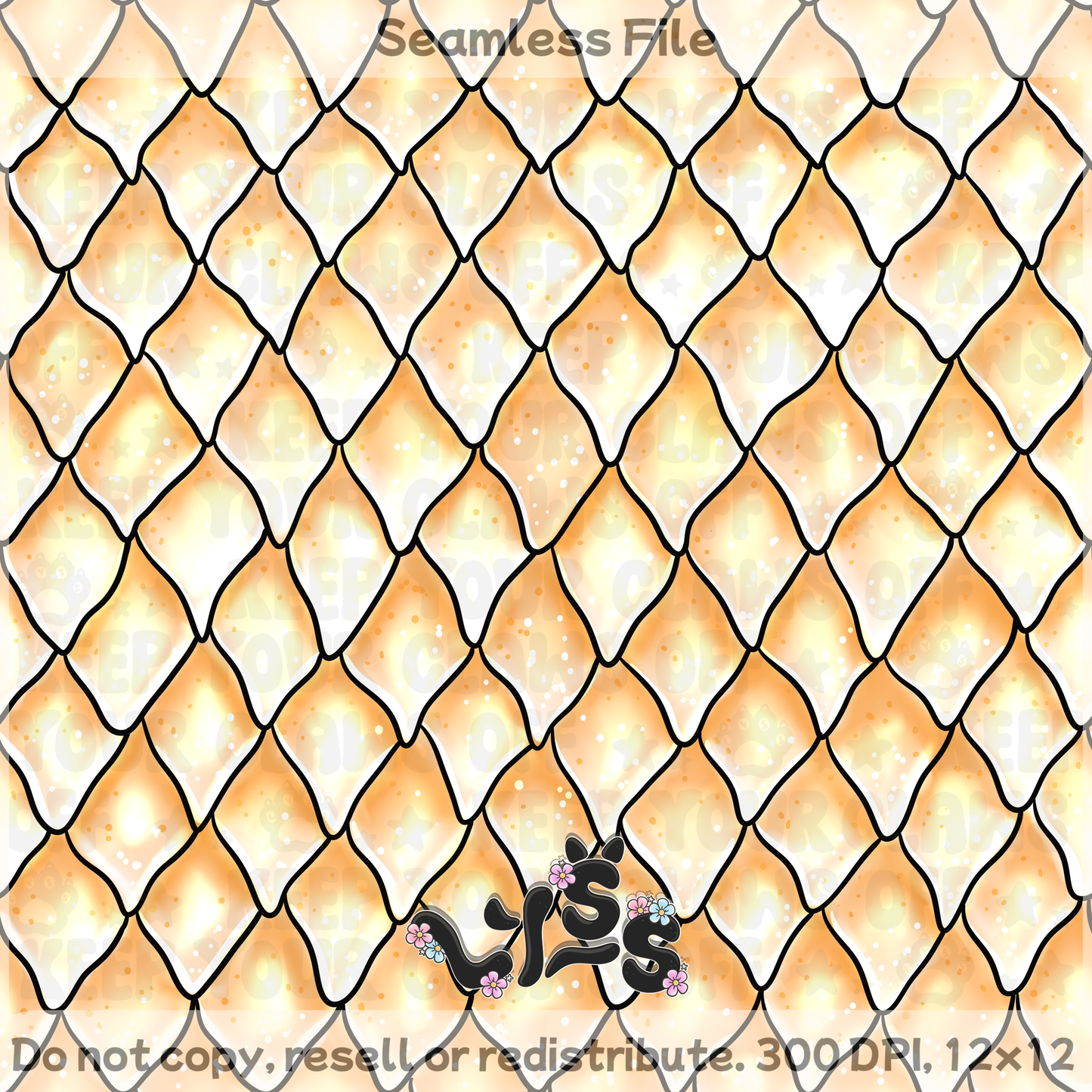 2025 - Lyss Doodles - Coordinates - Dragon Riders - Floral - 25LD019