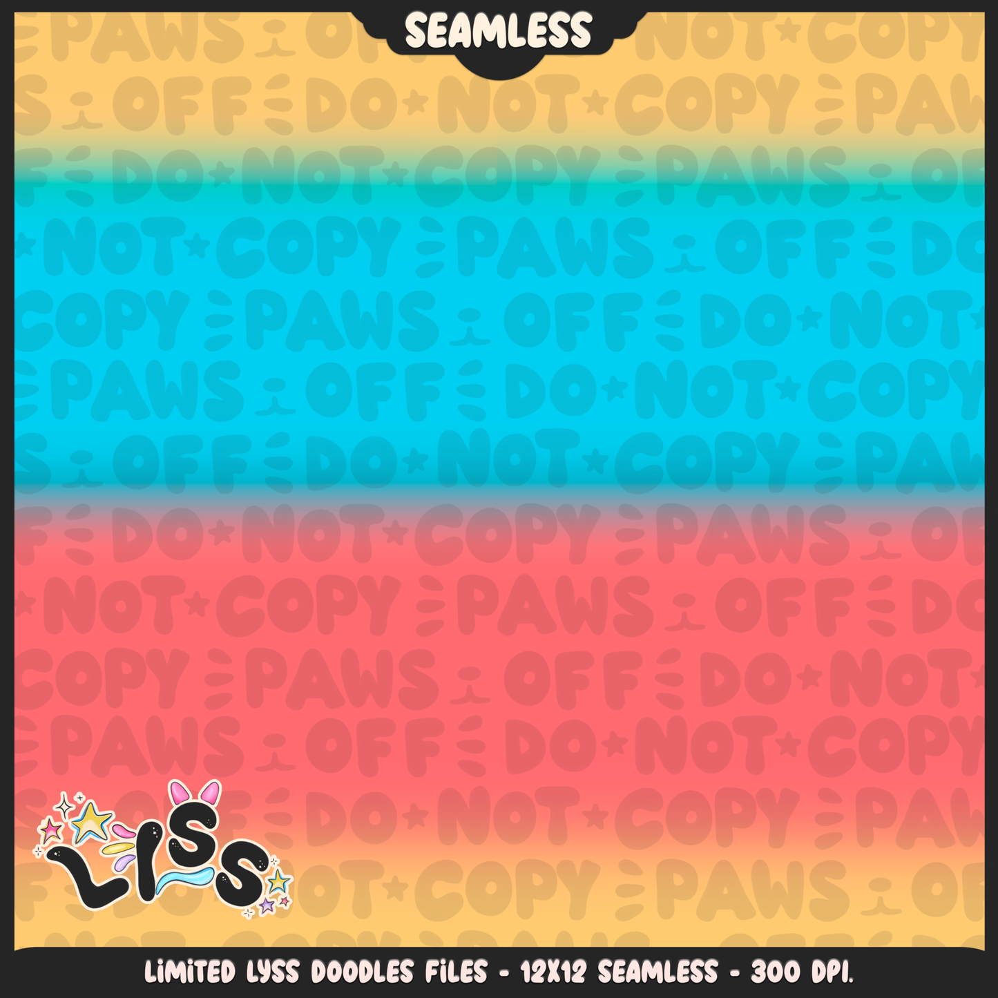 2024 - Lyss Doodles - Seamless - Coordinates - Fort Battle - Guff