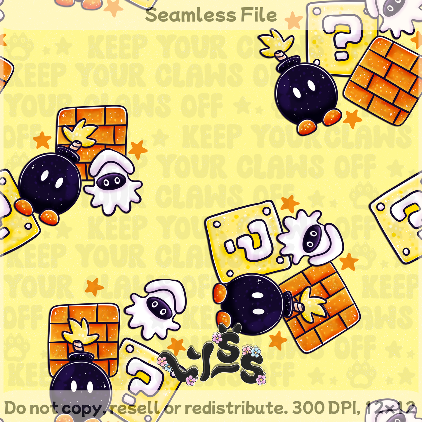 2025 - Lyss Doodles - BUNDLES - Garden Mario - 25LD032