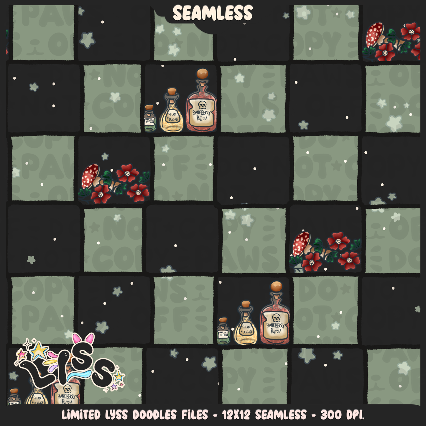 2024 - Lyss Doodles - Coordinates - HP Pride - Sylth - 24LD033