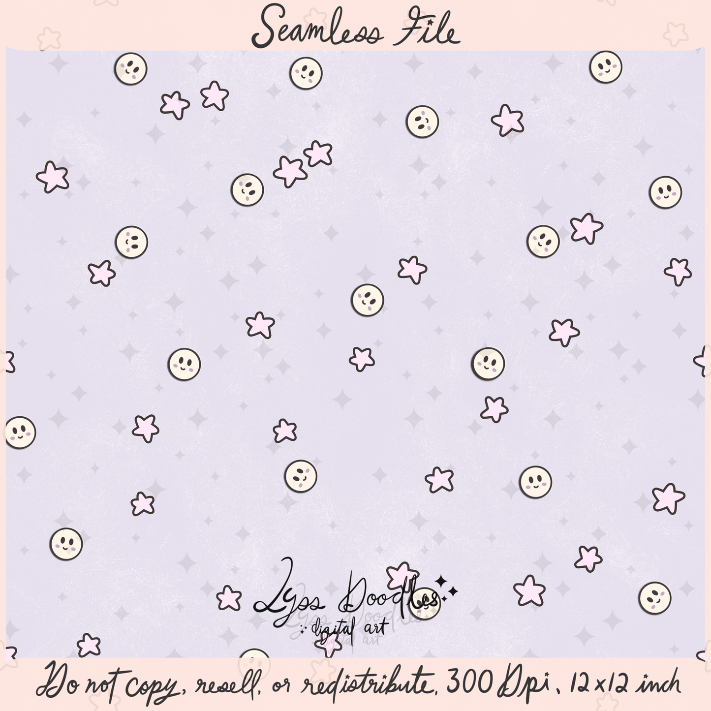 2025 - Lyss Doodles - Coordinates - Happy Night Garden - 25LD016