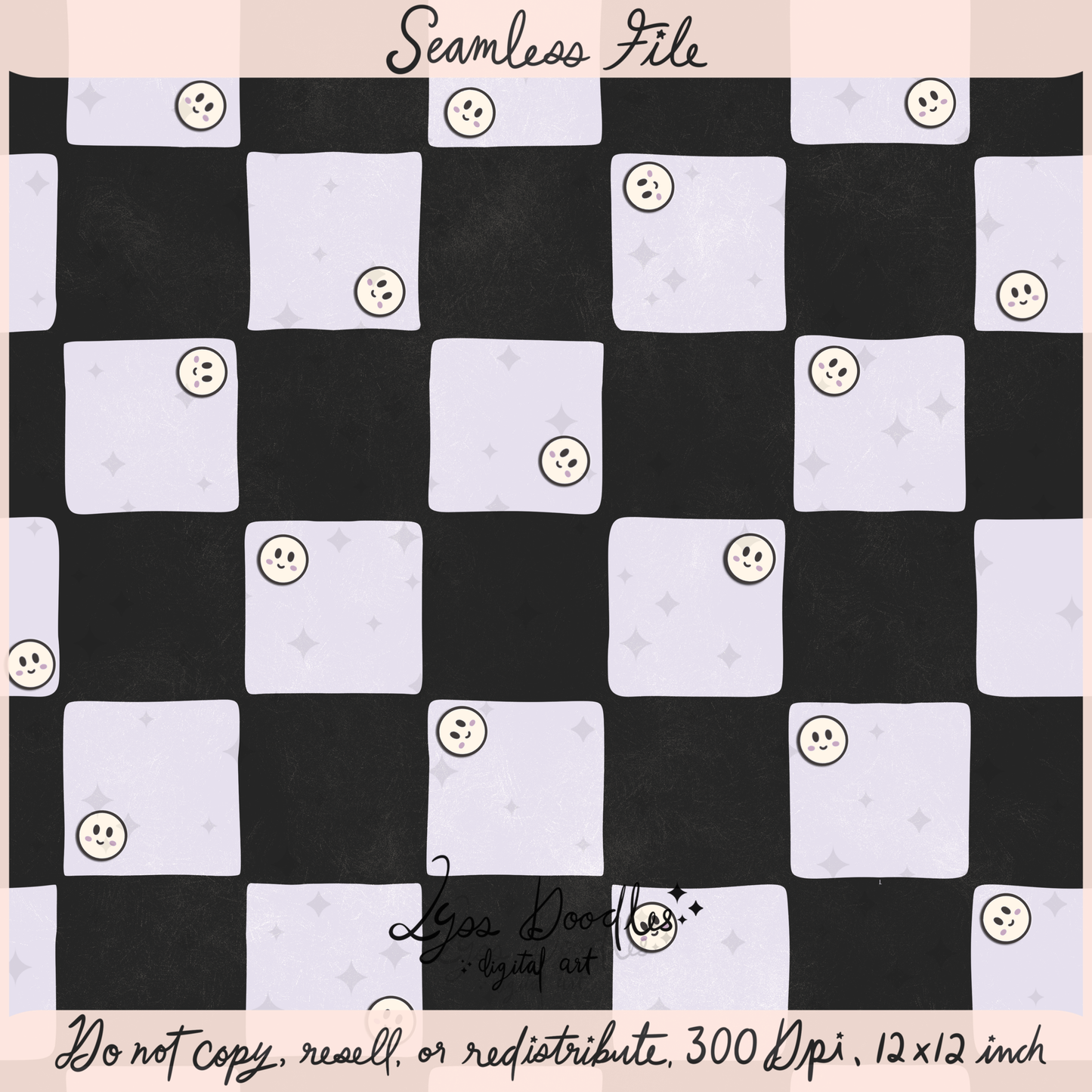 2025 - Lyss Doodles - Coordinates - Happy Night Garden - 25LD016