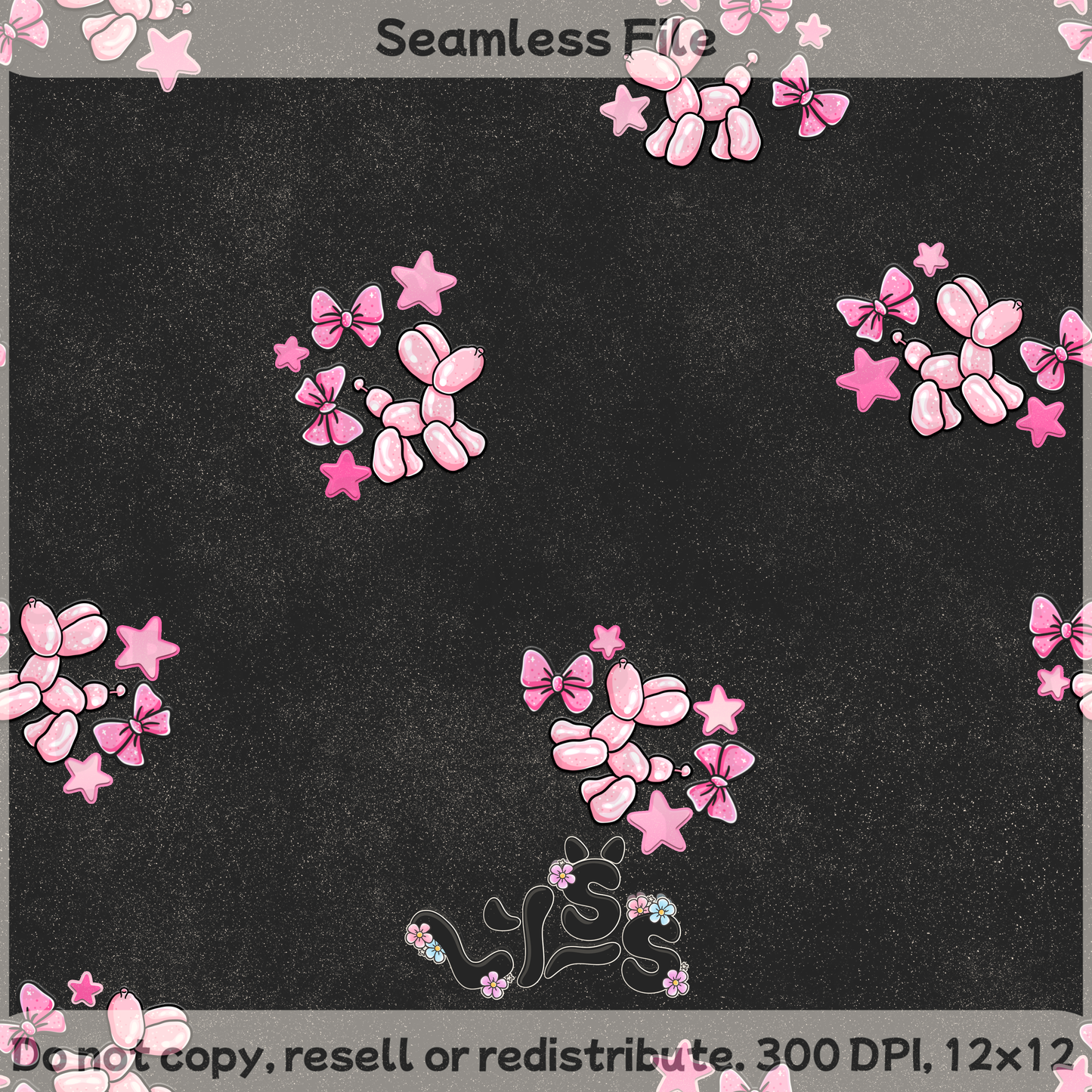 2025 - Lyss Doodles - Seamless - Mains - Malibu Bookstore - 25LD021