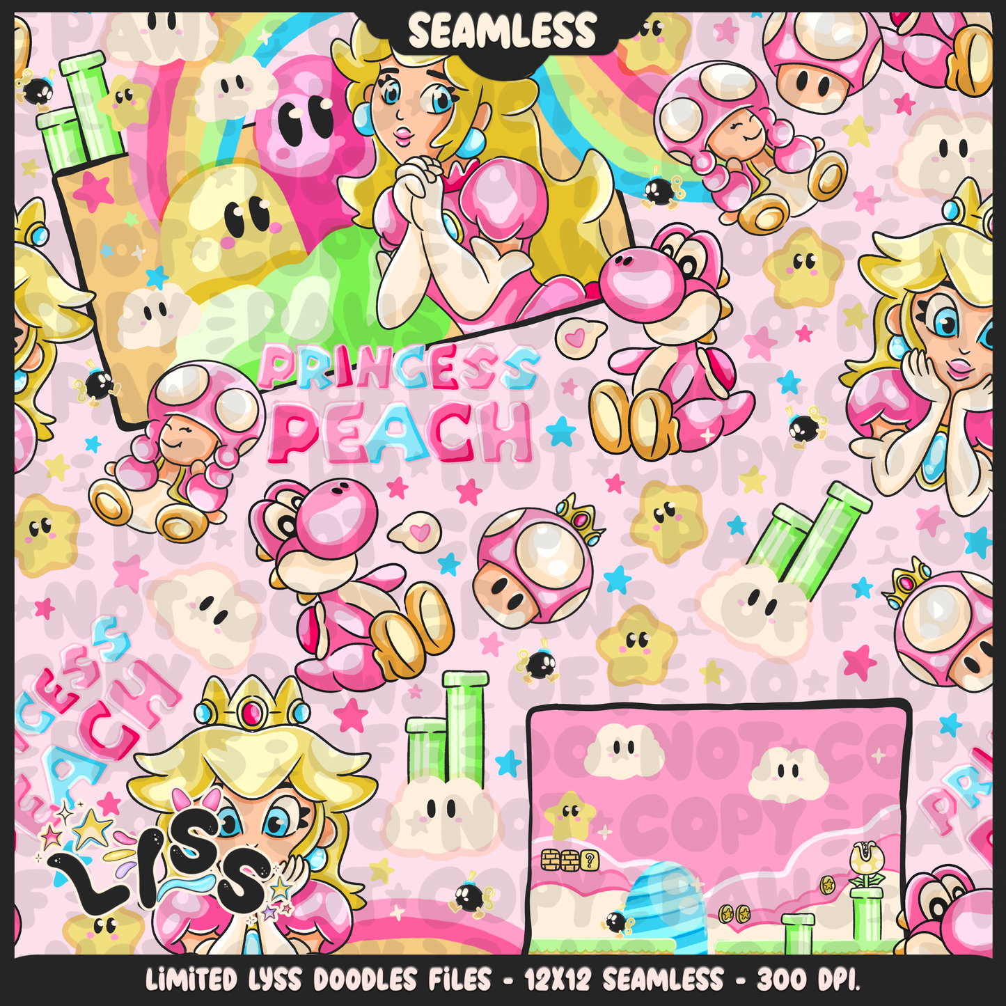 2024 - Lyss Doodles - Seamless - Mains - MAR10 - 24LD029