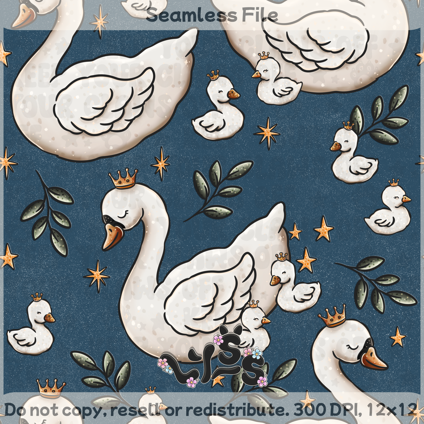 Lyss Doodles - Seamless Files - May 2025 Patreon - Collection #1