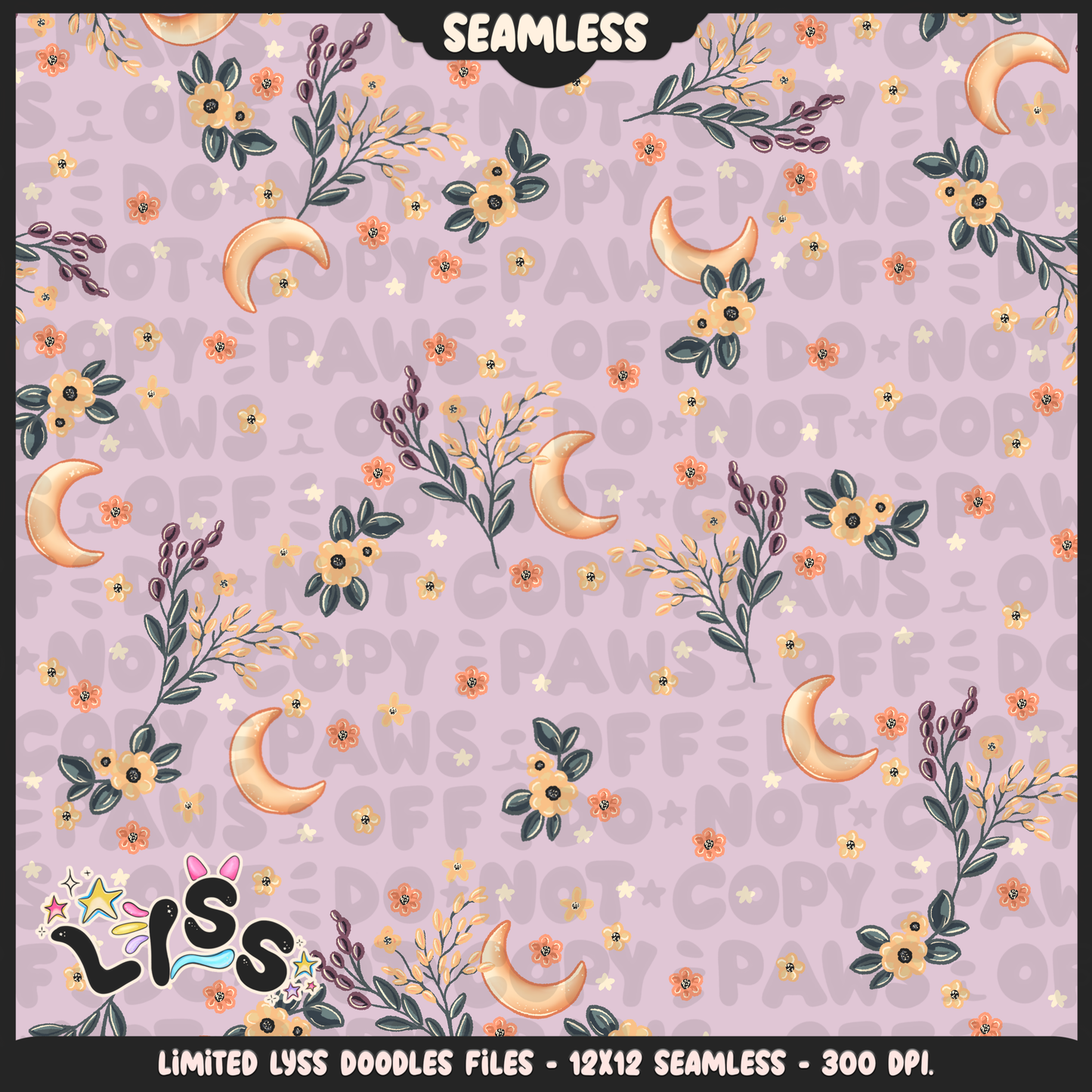 2024 - Lyss Doodles - Coordinates - Midnight Autumn - 24LD063