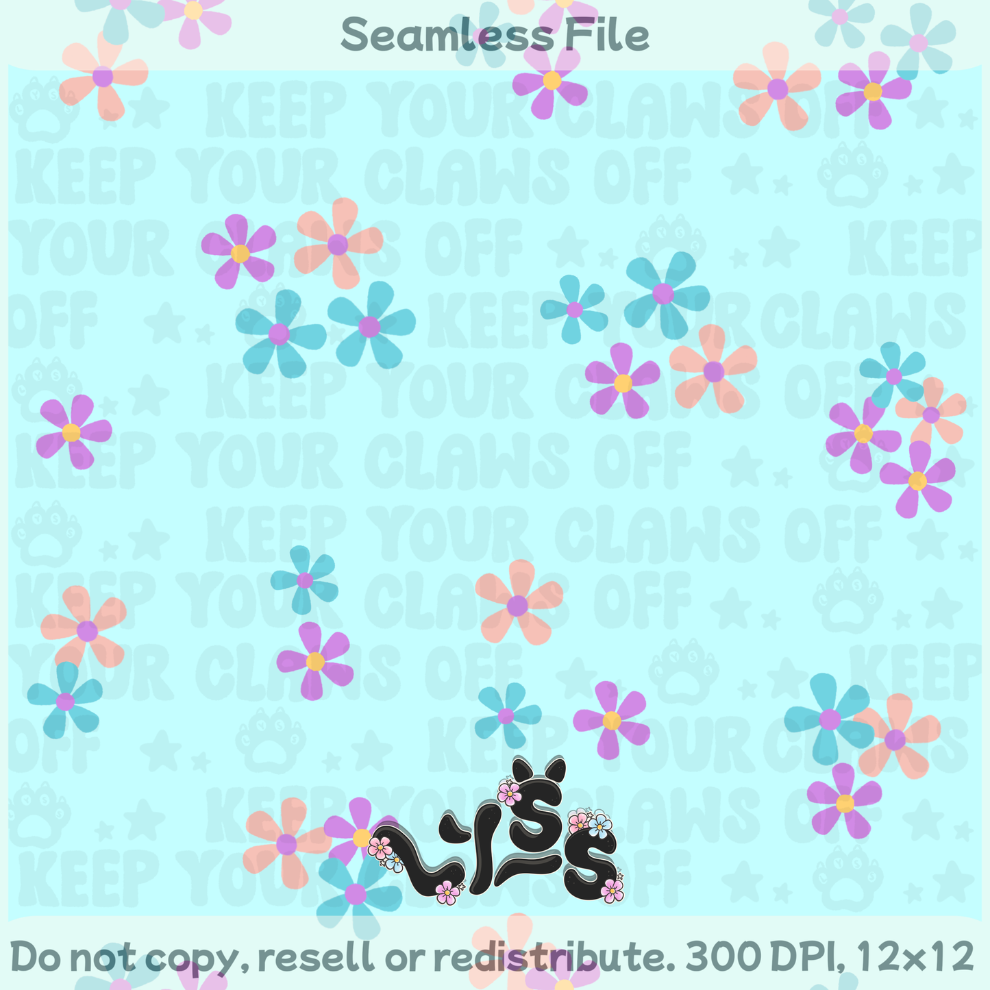 2025 - Lyss Doodles - Coordinates - Monsters Frame - 25LD052