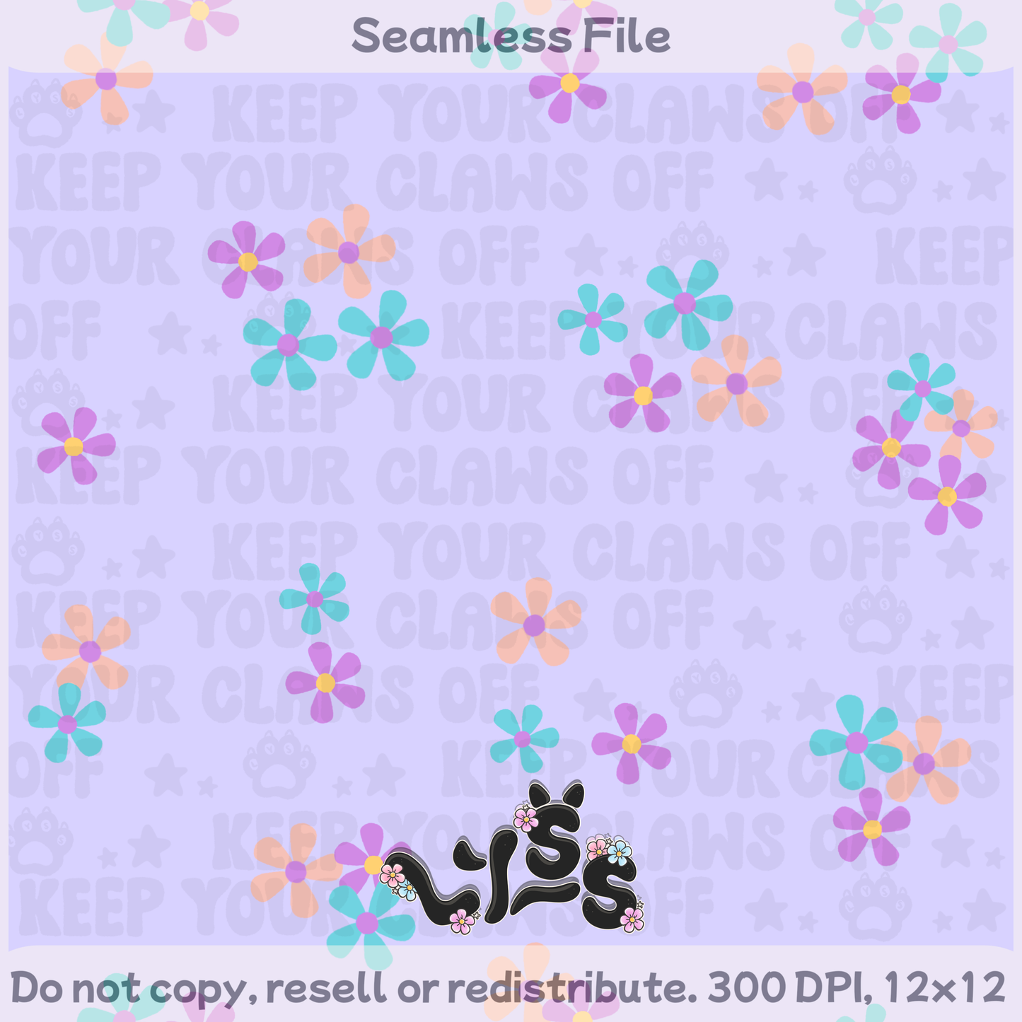 2025 - Lyss Doodles - Coordinates - Monsters Frame - 25LD052