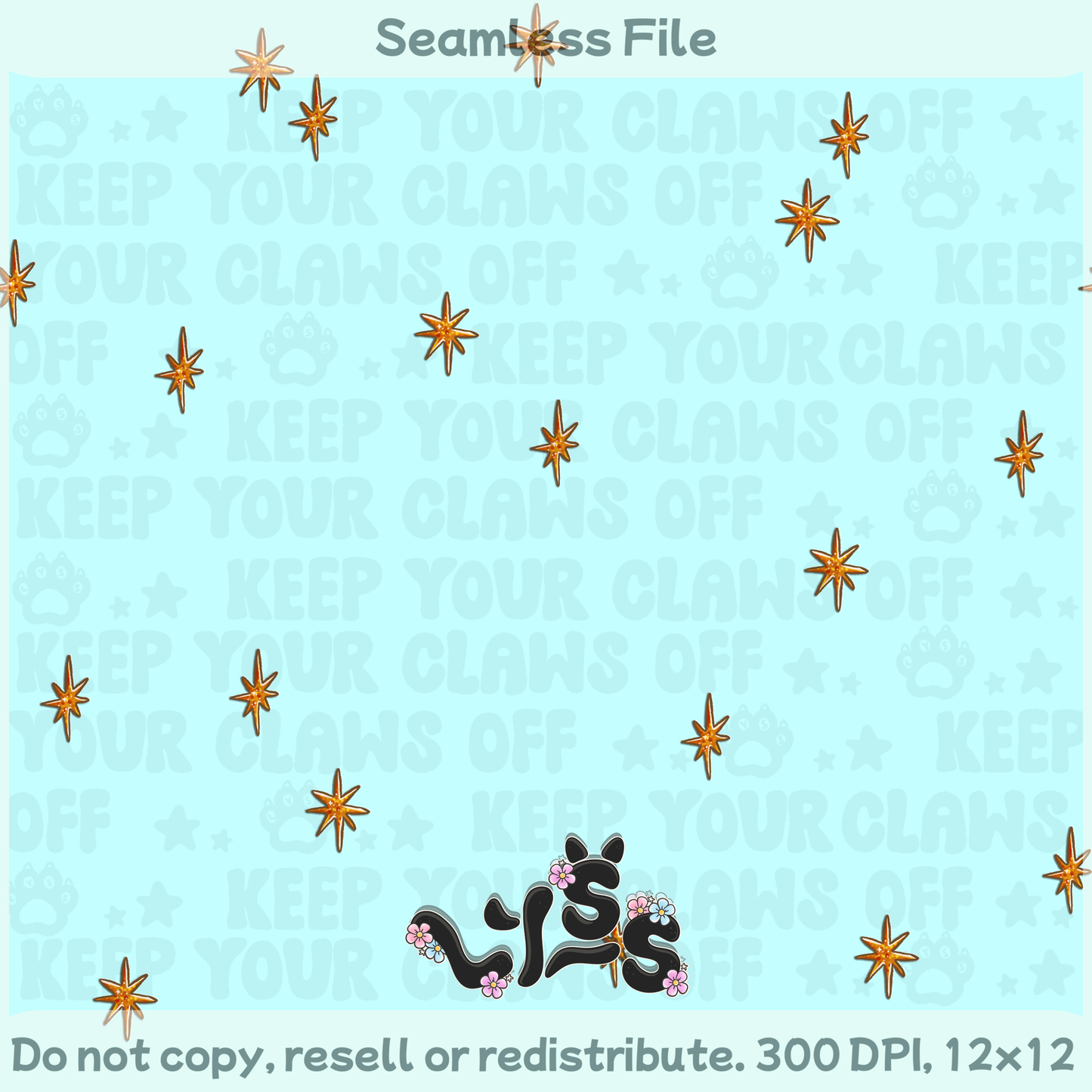 2025 - Lyss Doodles - Coordinates - Monsters Frame - 25LD052