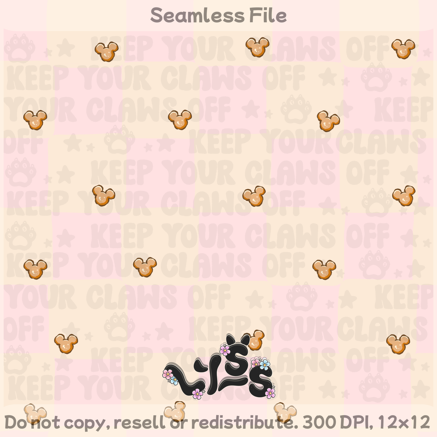 2025 - Lyss Doodles - Coordinates - Monsters Frame - 25LD052