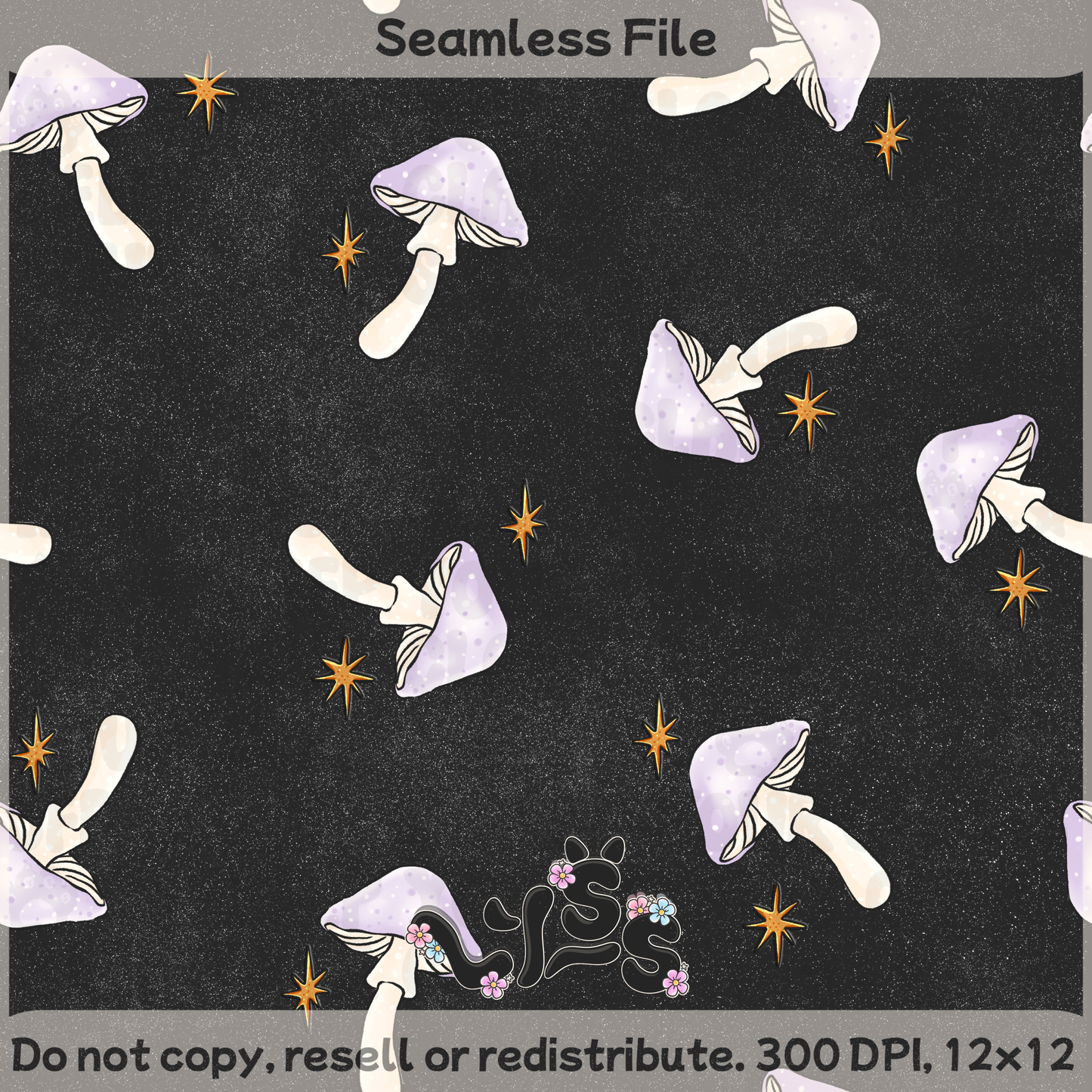 2025 - Lyss Doodles - Coordinates - Moonlit Frogs - 25LD059