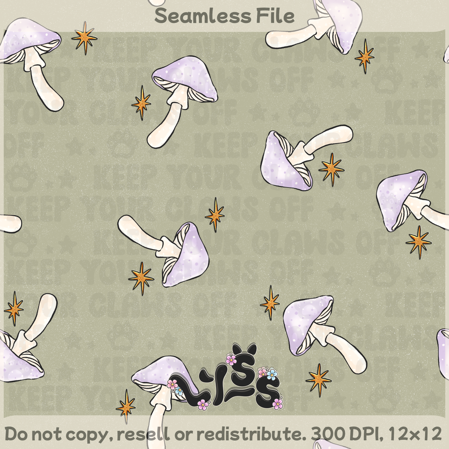 2025 - Lyss Doodles - Coordinates - Moonlit Frogs - 25LD059