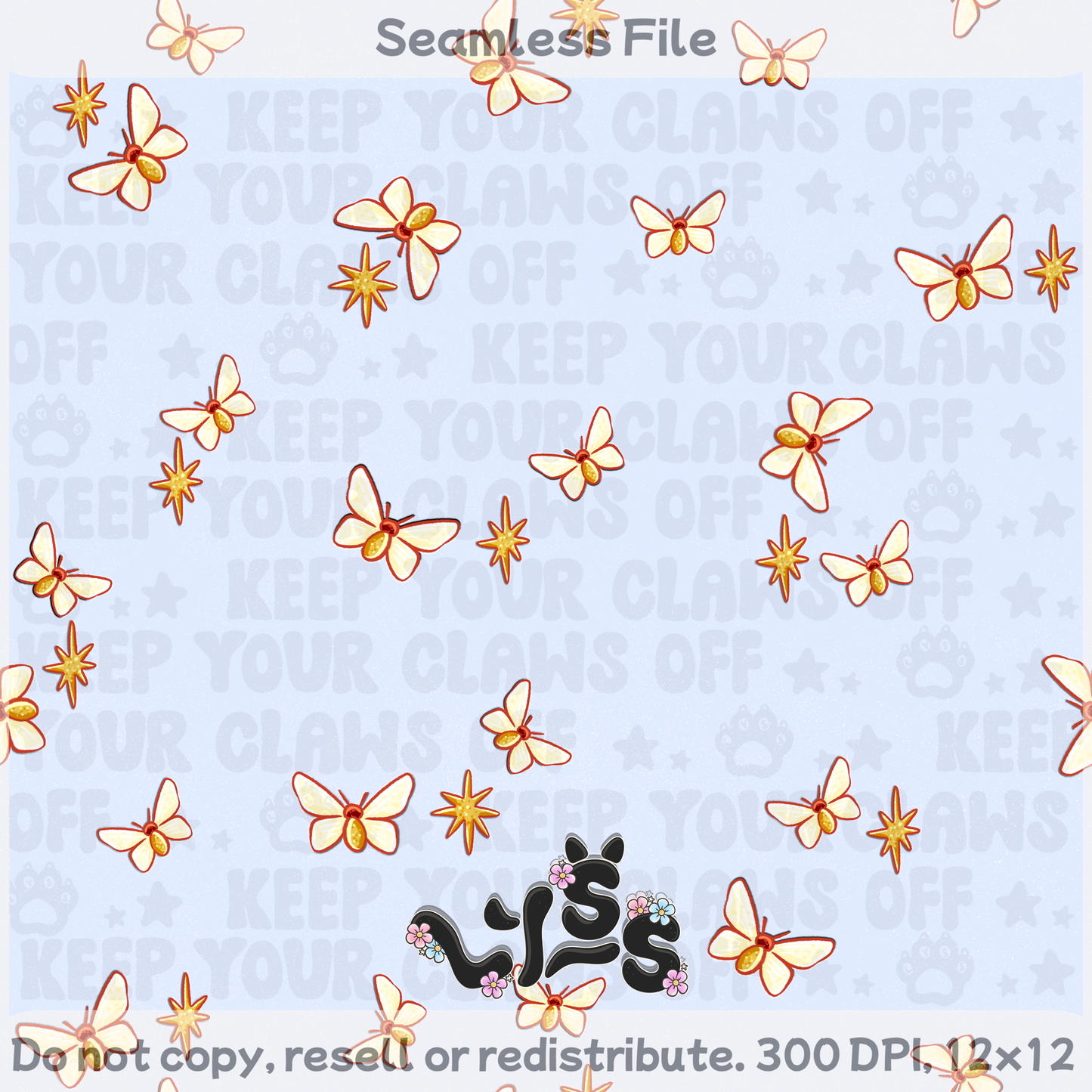2025 - Lyss Doodles - Coordinates - Moth Fox - 25LD062