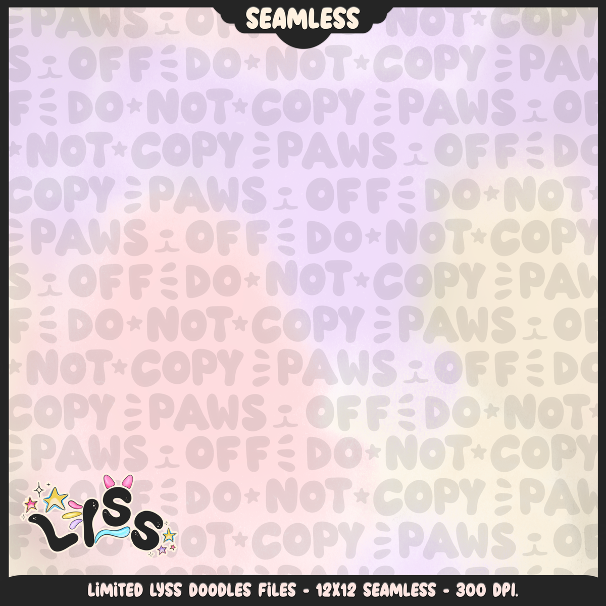 2024 - Lyss Doodles - Coordinates - Mythical Unicorns - 24LD032