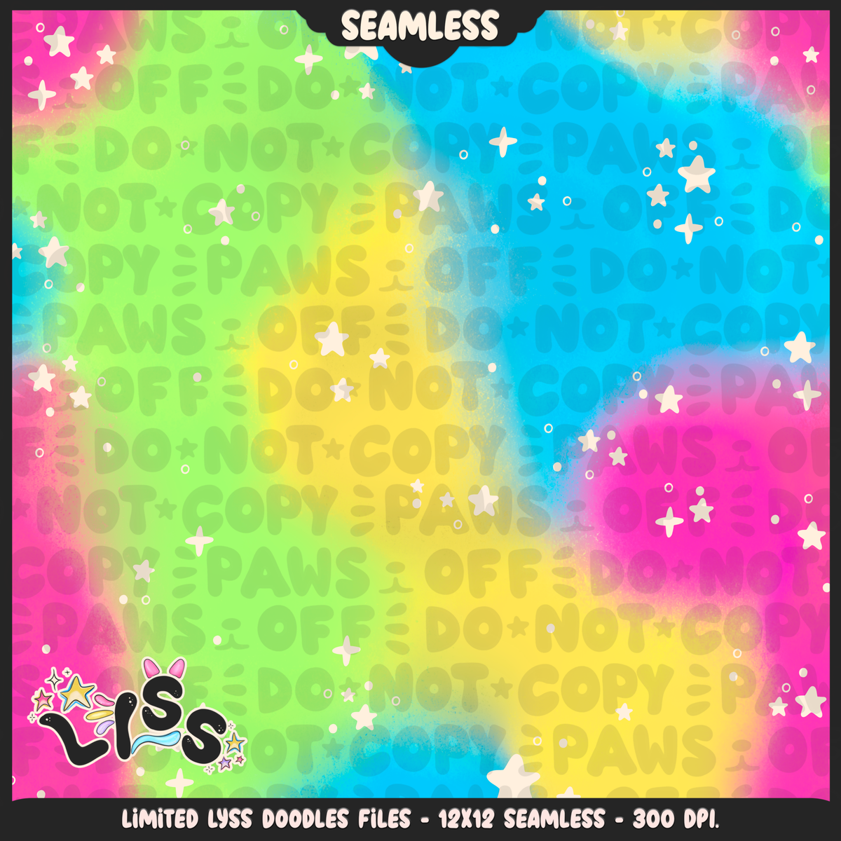 2024 - Lyss Doodles - Coordinates - Mythical Unicorns - 24LD032