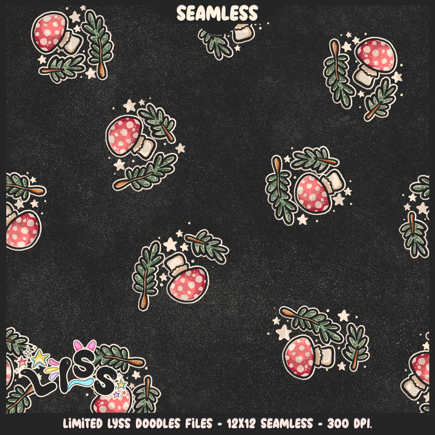 Lyss Doodles - Seamless Files - November 2024 Patreon