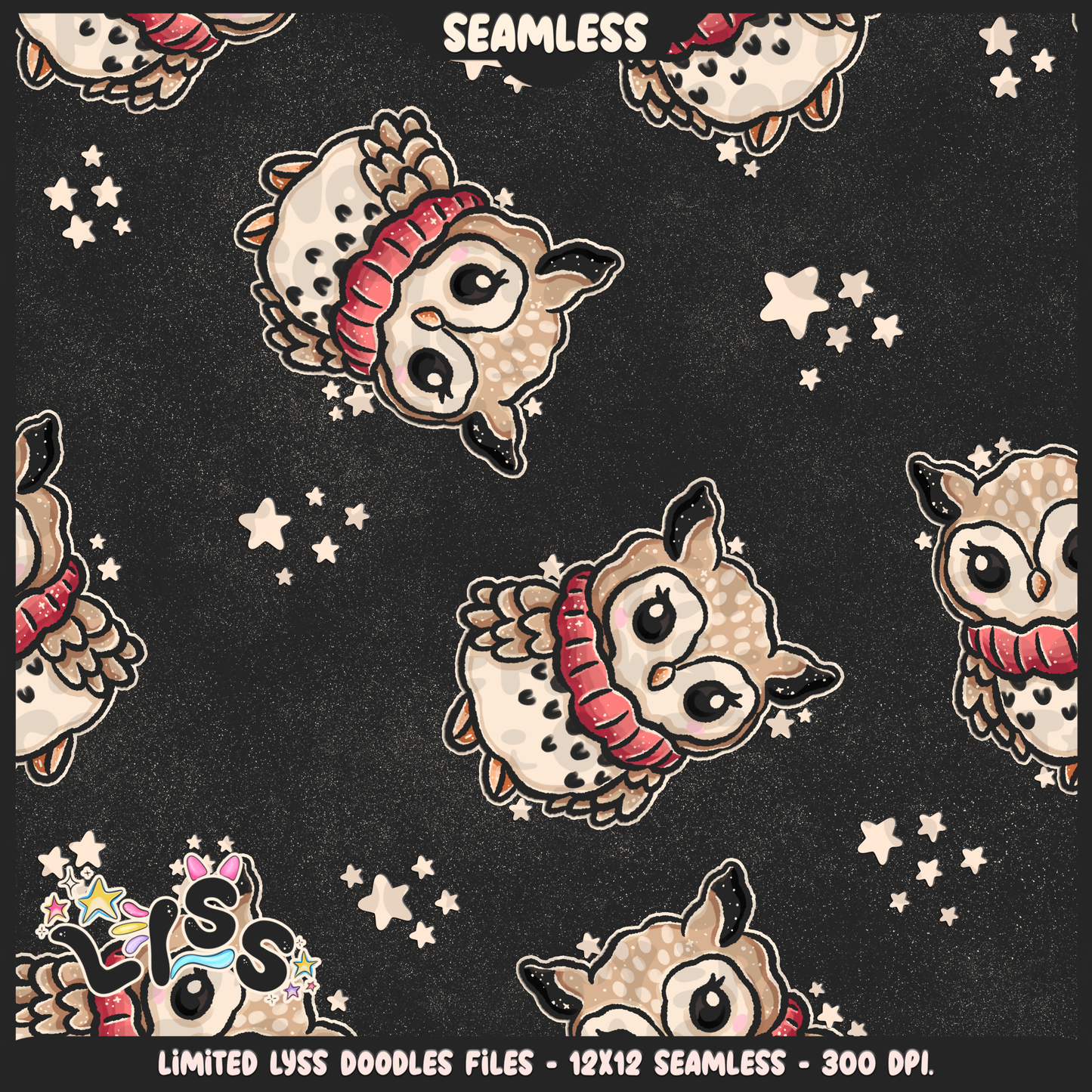 Lyss Doodles - Seamless Files - November 2024 Patreon