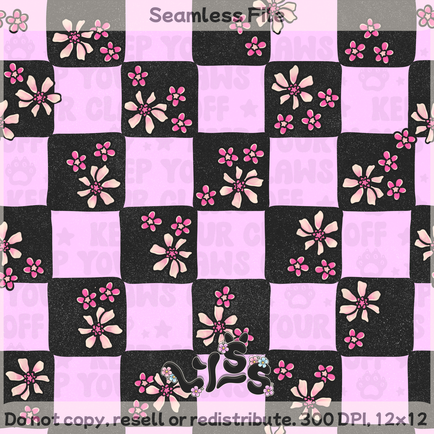 Lyss Doodles - Seamless Files - March 2025 Patreon - Collection #2