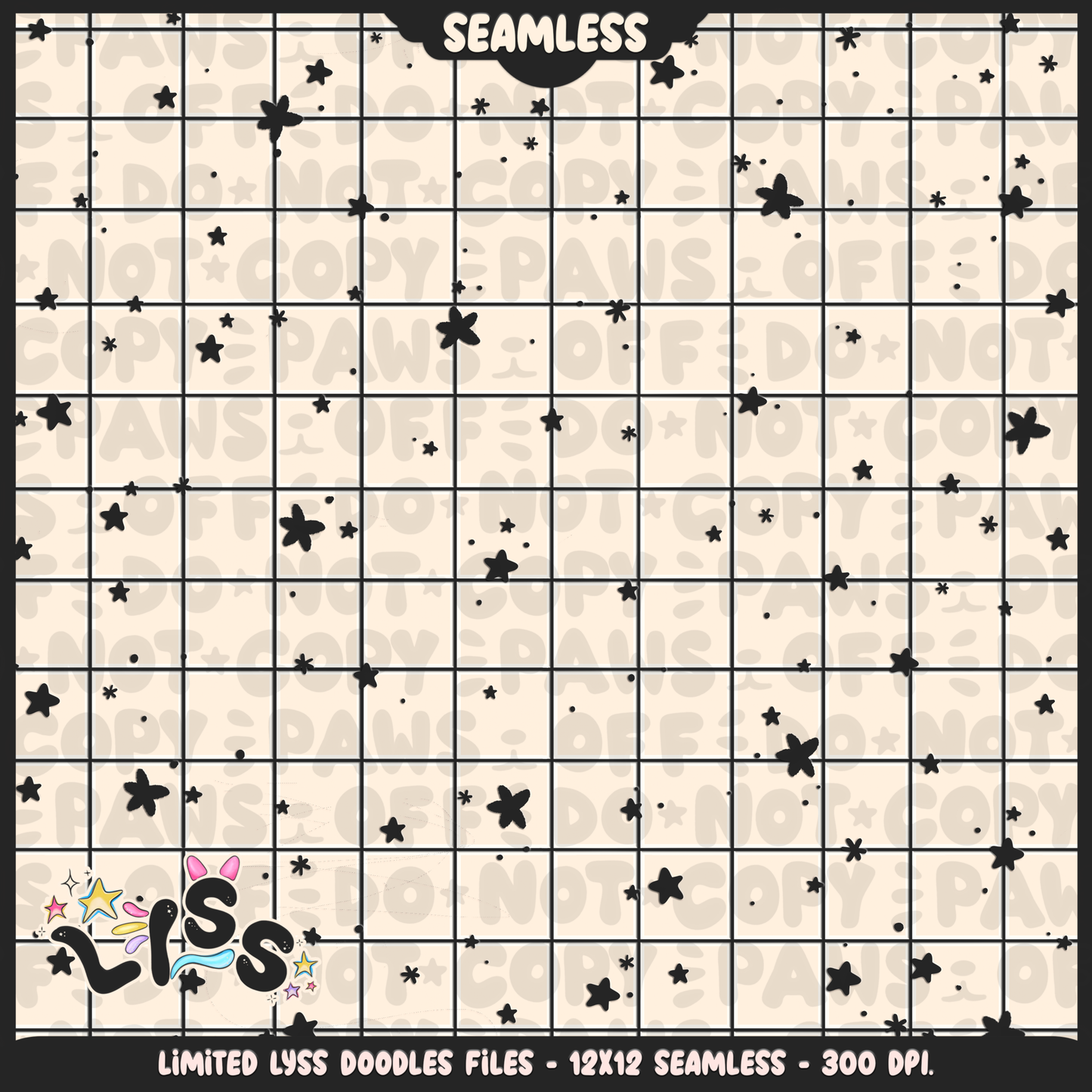 Lyss Doodles - Seamless Files - October 2024 Patreon